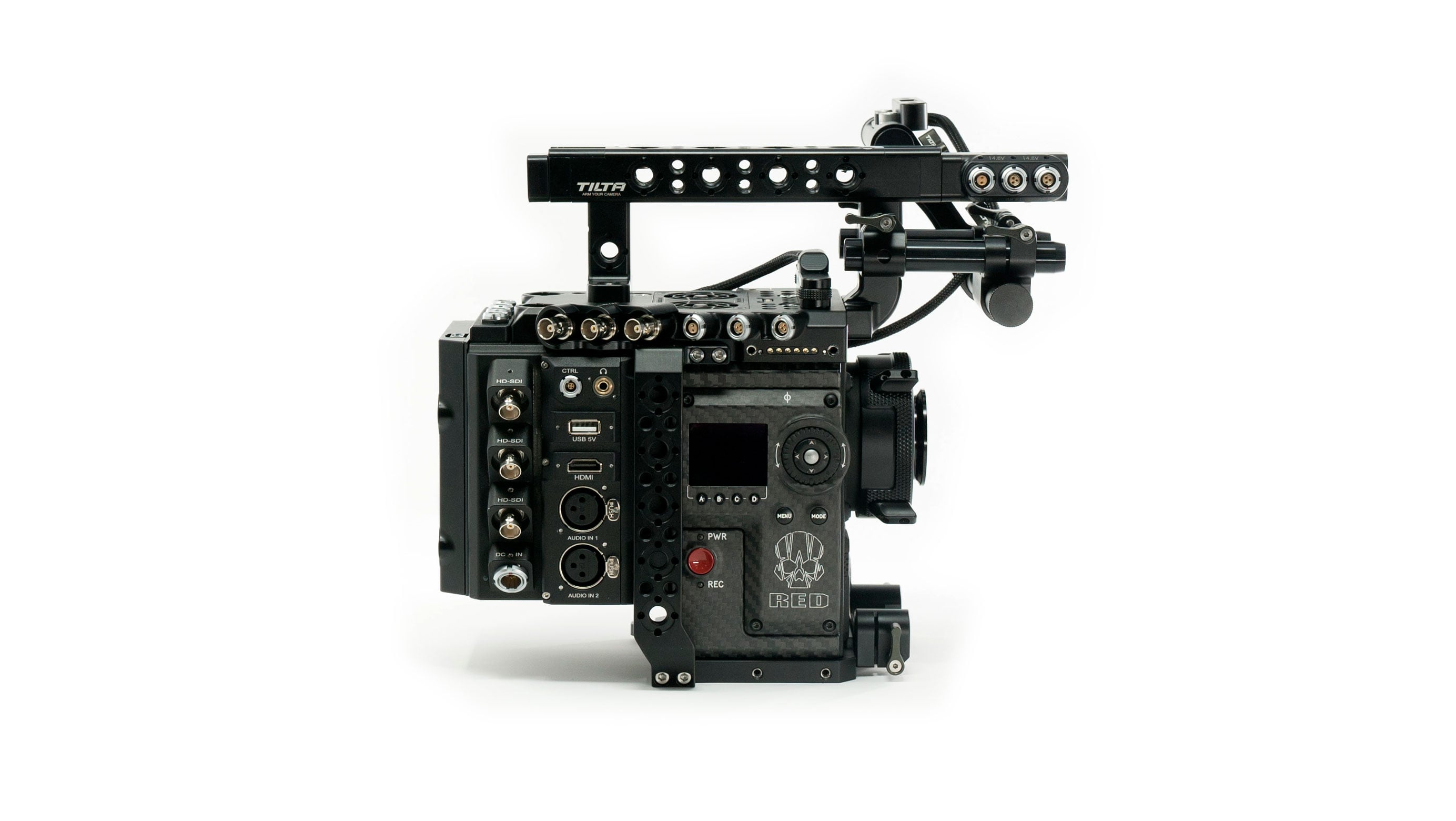 Cavo Alimentazione Fischer 3 Pin Maschio A 6 Pin Femmina – Per RED Epic Scarlet DSMC2 E Tilta