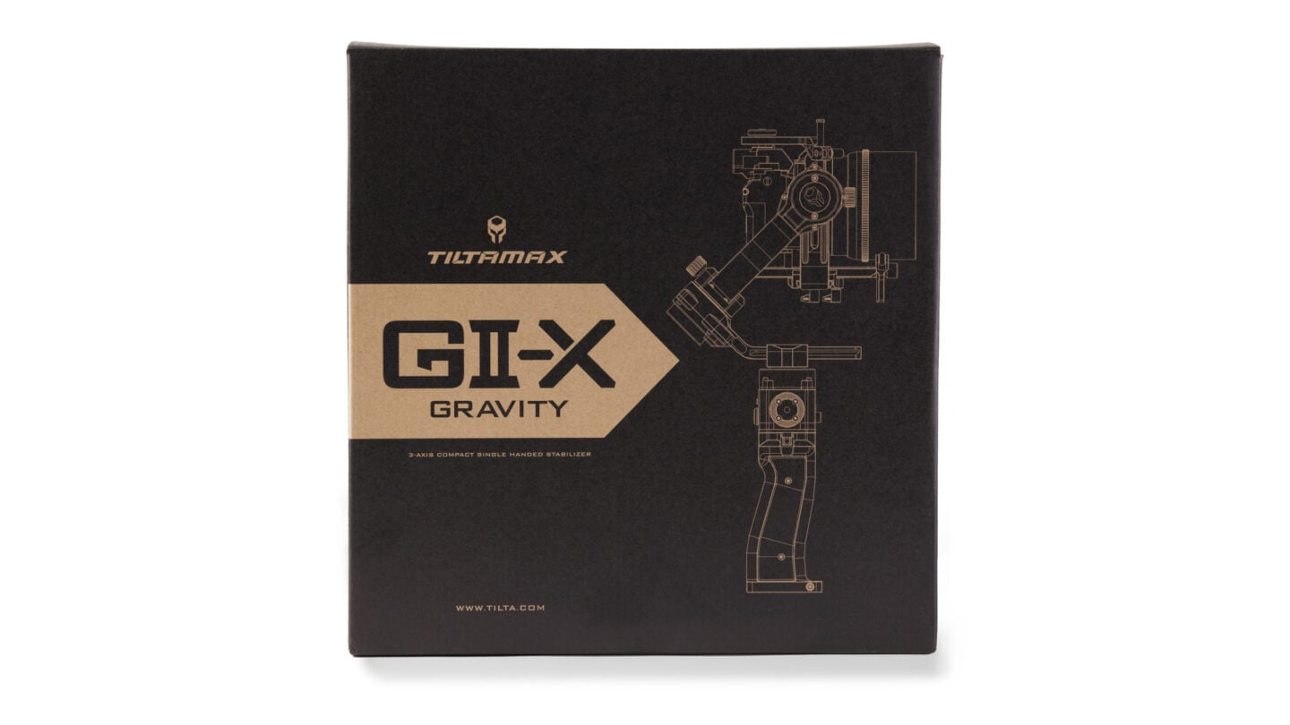 Gravity G2X Compact Handheld Gimbal System - Cardboard Box | Tilta