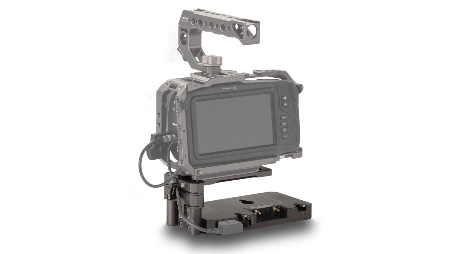BMPCC4K + Tilta top plate + バッテリー6個 Gold-Mount Battery Baseplate - Tilta Gray | Tilta