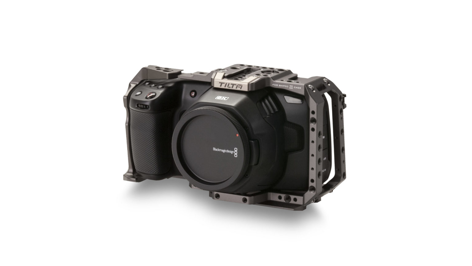 Full Camera Cage for BMPCC 4K/6K - Tilta Gray (Open Box)