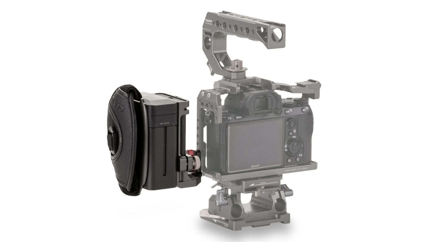 Tilta Side Power Handle Type III (F970 Battery) - Tilta Gray | Tilta