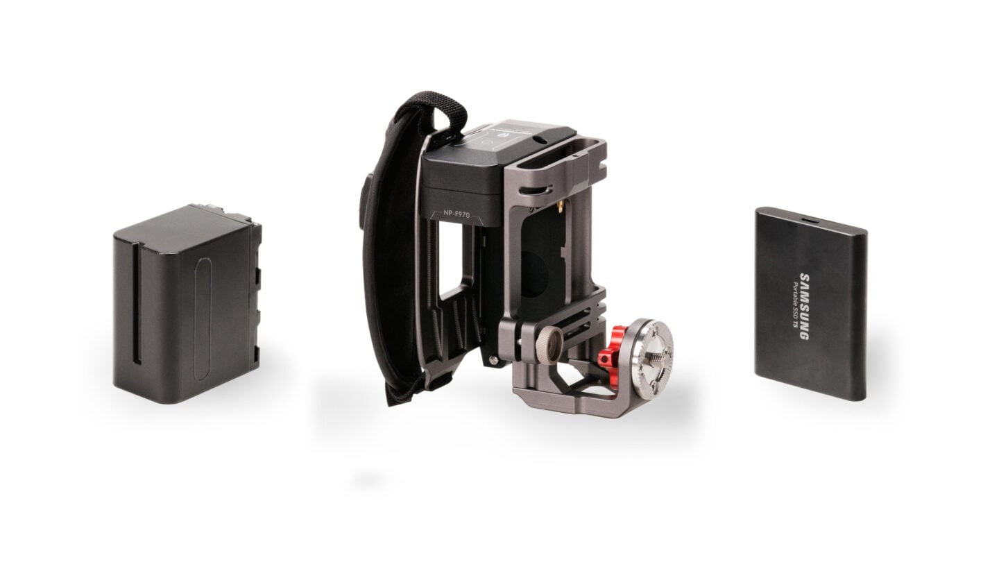 Tilta Side Power Handle Type II (F970 Battery) - Tilta Gray | Tilta