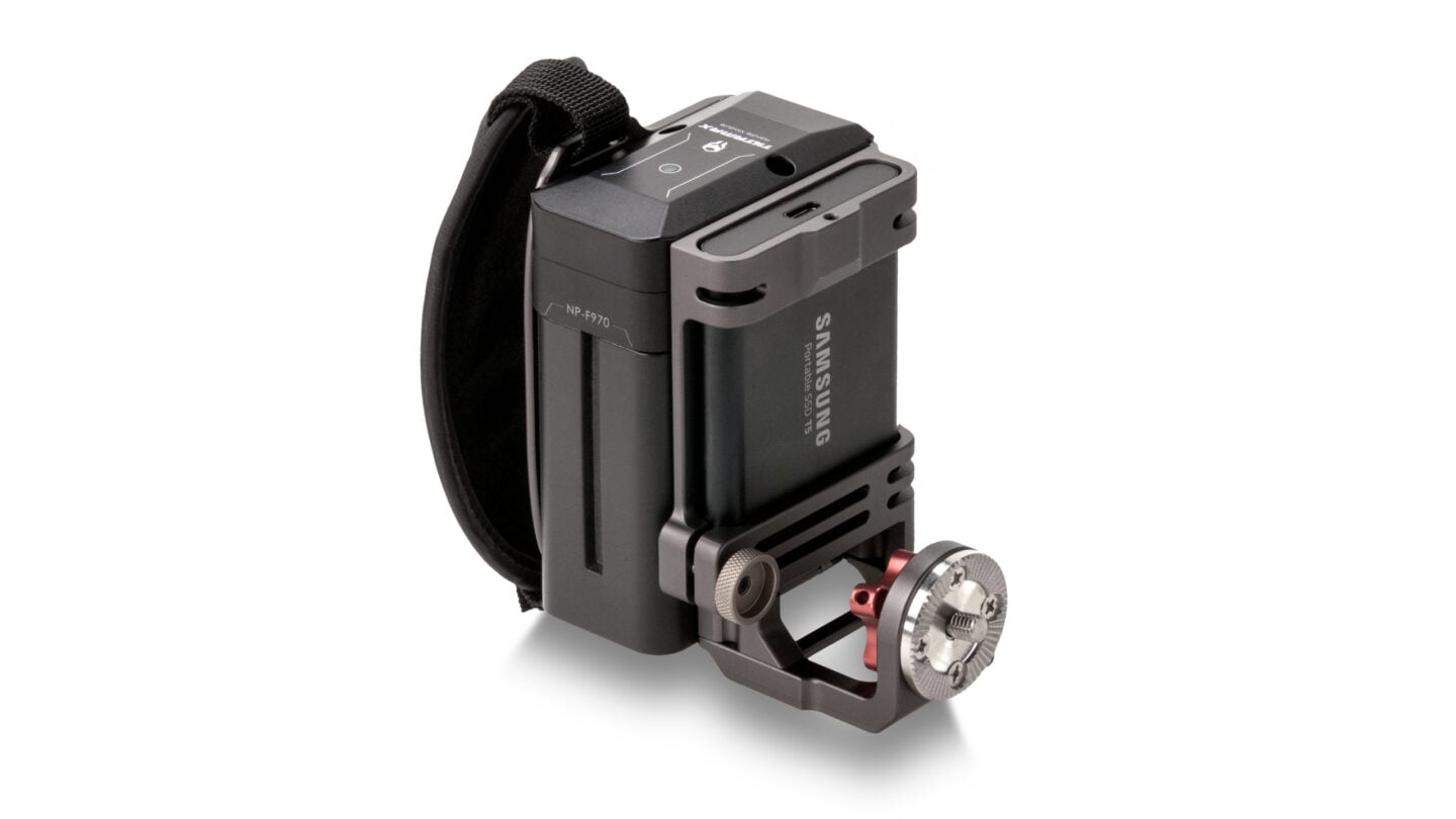 Tilta Side Power Handle Type II (F970 Battery) - Tilta Gray | Tilta