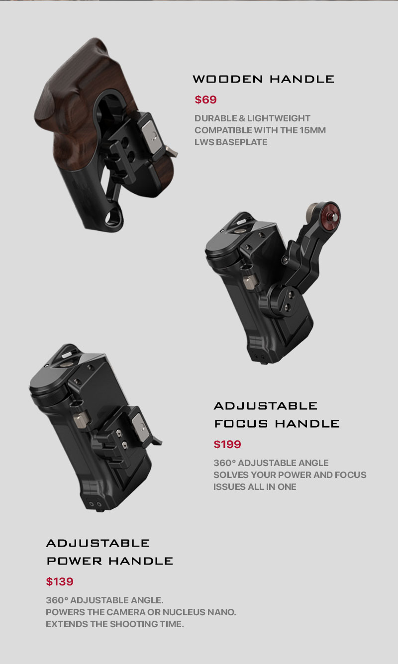 red komodo adjustable handle