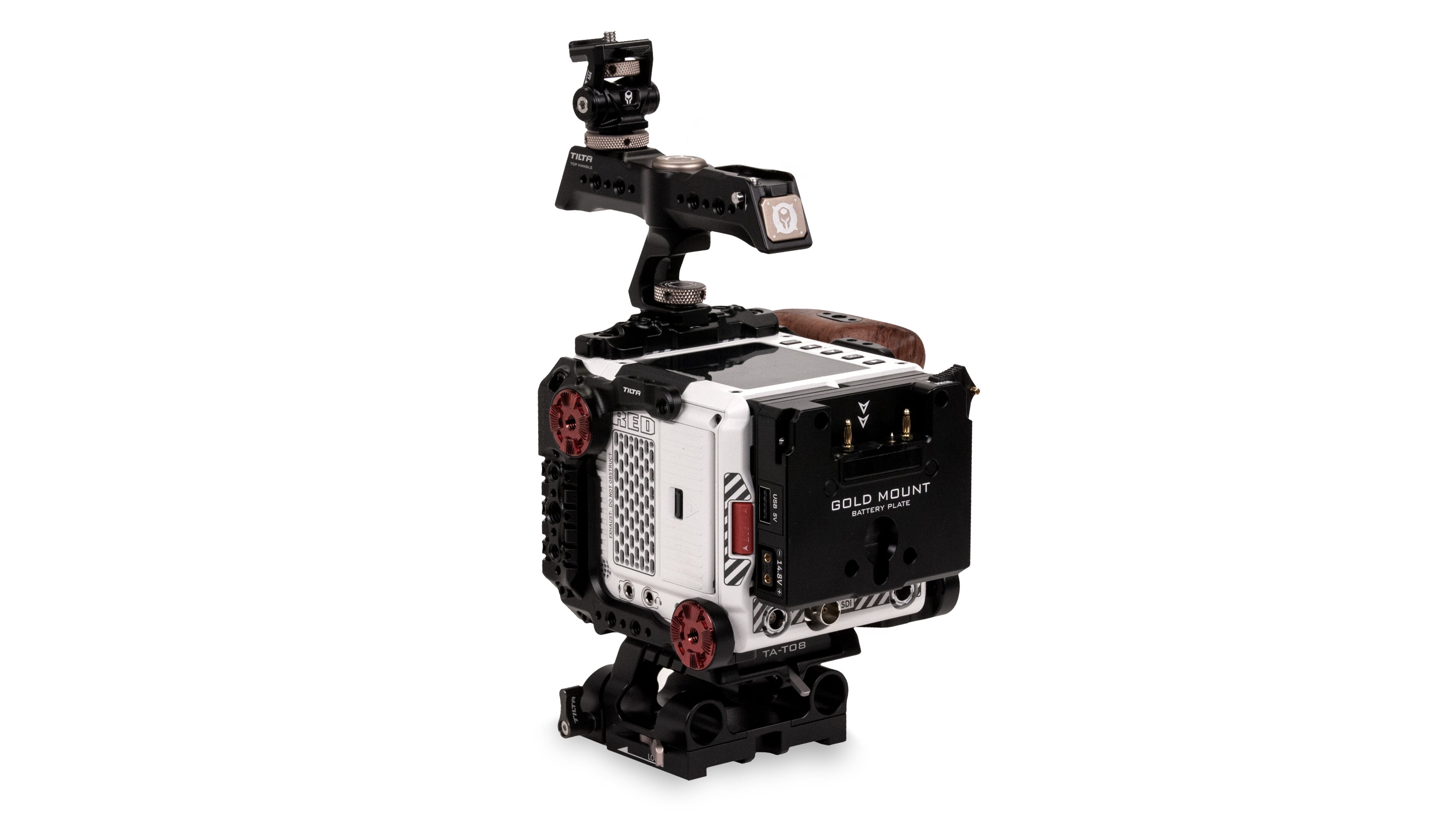 Tilta RED Komodo Kit E - Gold Mount - Black (Open Box) | Tilta
