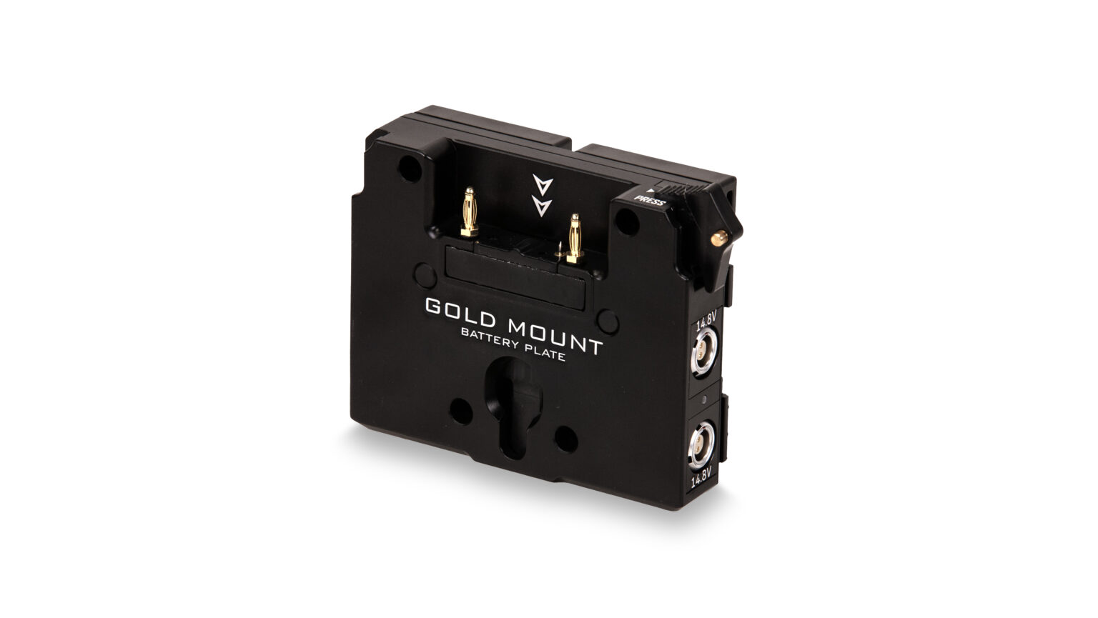 Dual Canon BP to Gold Mount Adapter Battery Plate for RED Komodo - Black (Open Box)