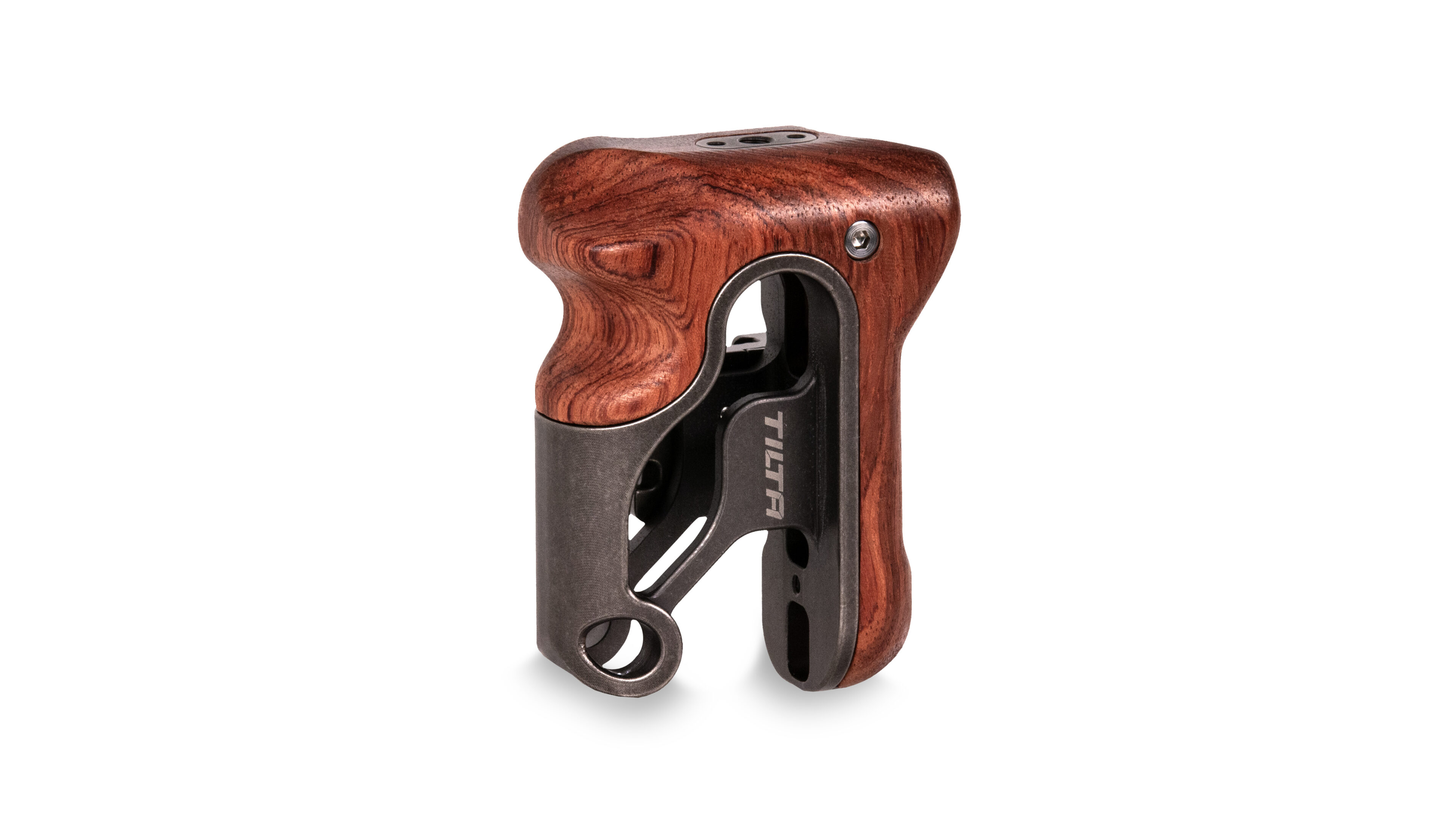 Tilta Left Side Wooden Handle Tactical Gray Type IV (Open Box) | Tilta