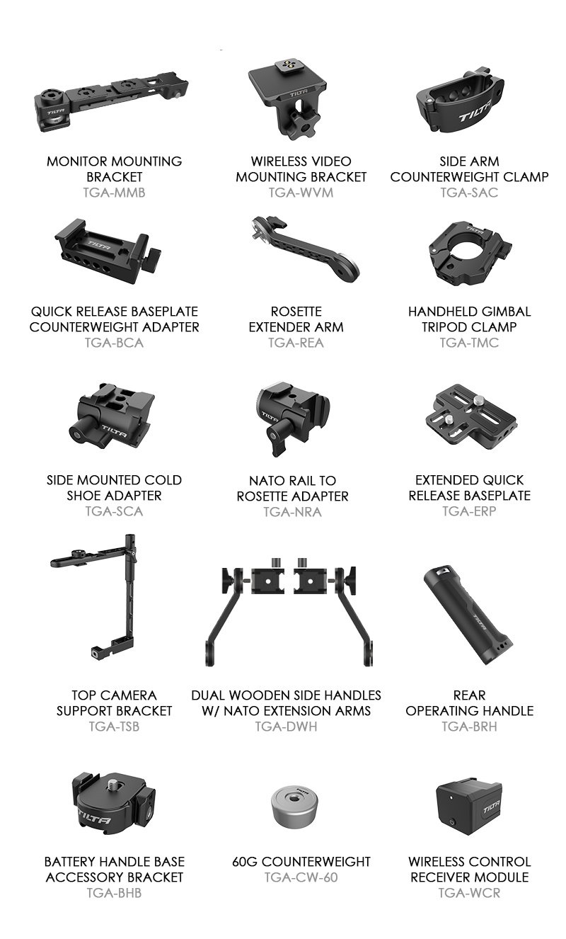 Pince de trépied Tilta pour DJI RS2