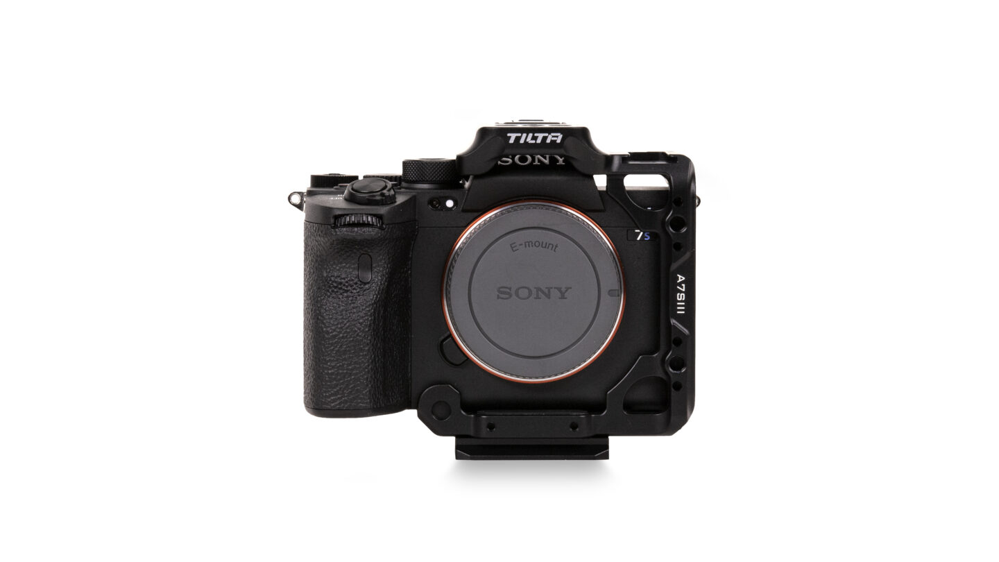 Half Camera Cage for Sony a7S III - Black (Open Box) | Tilta