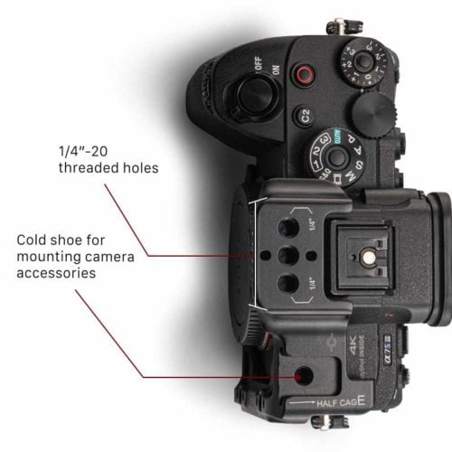 Full Camera Cage for Sony a7S III - Black (Open Box)