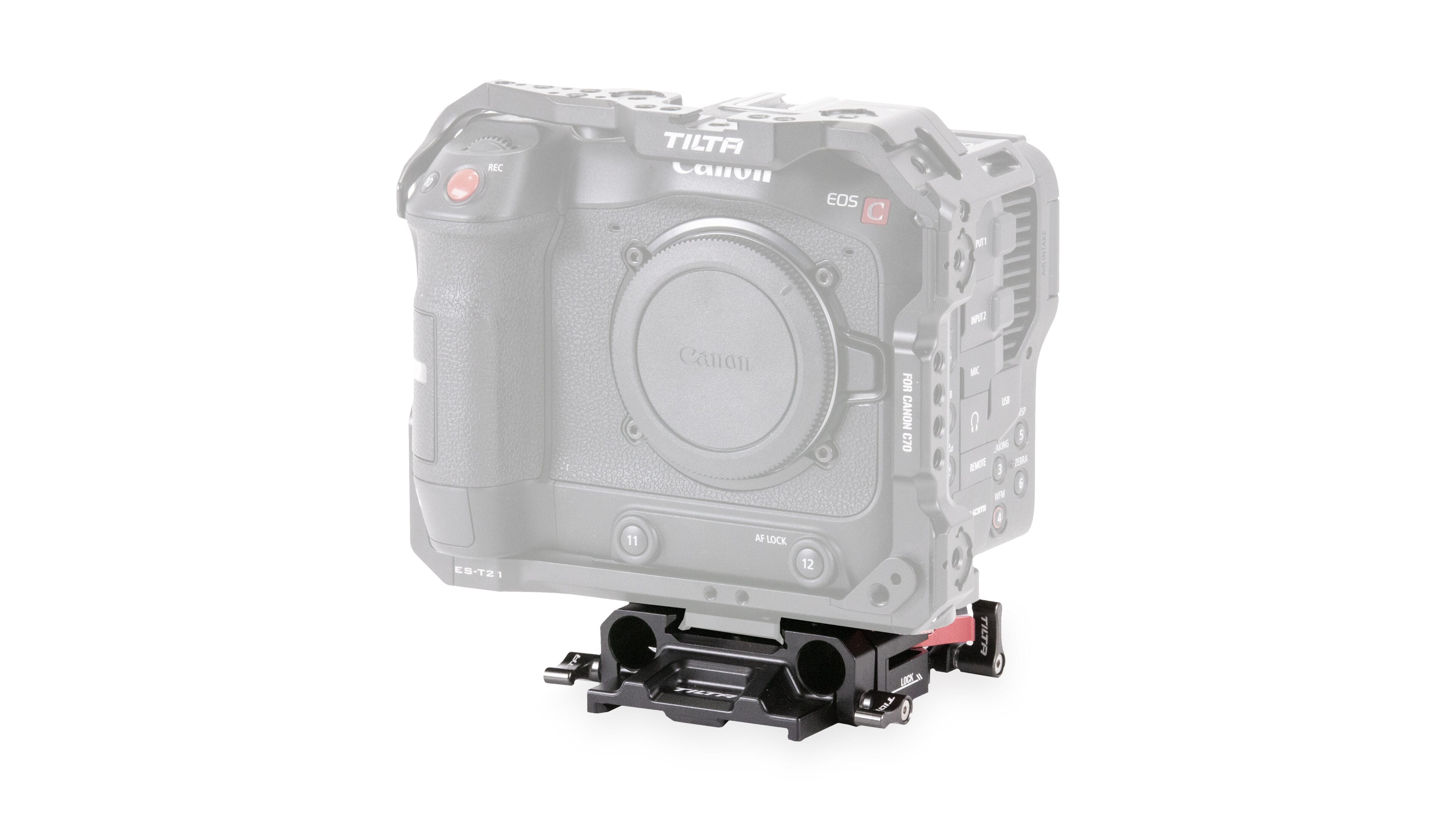 Tilta 15mm LWS Baseplate Type V - Black (Open Box) | Tilta
