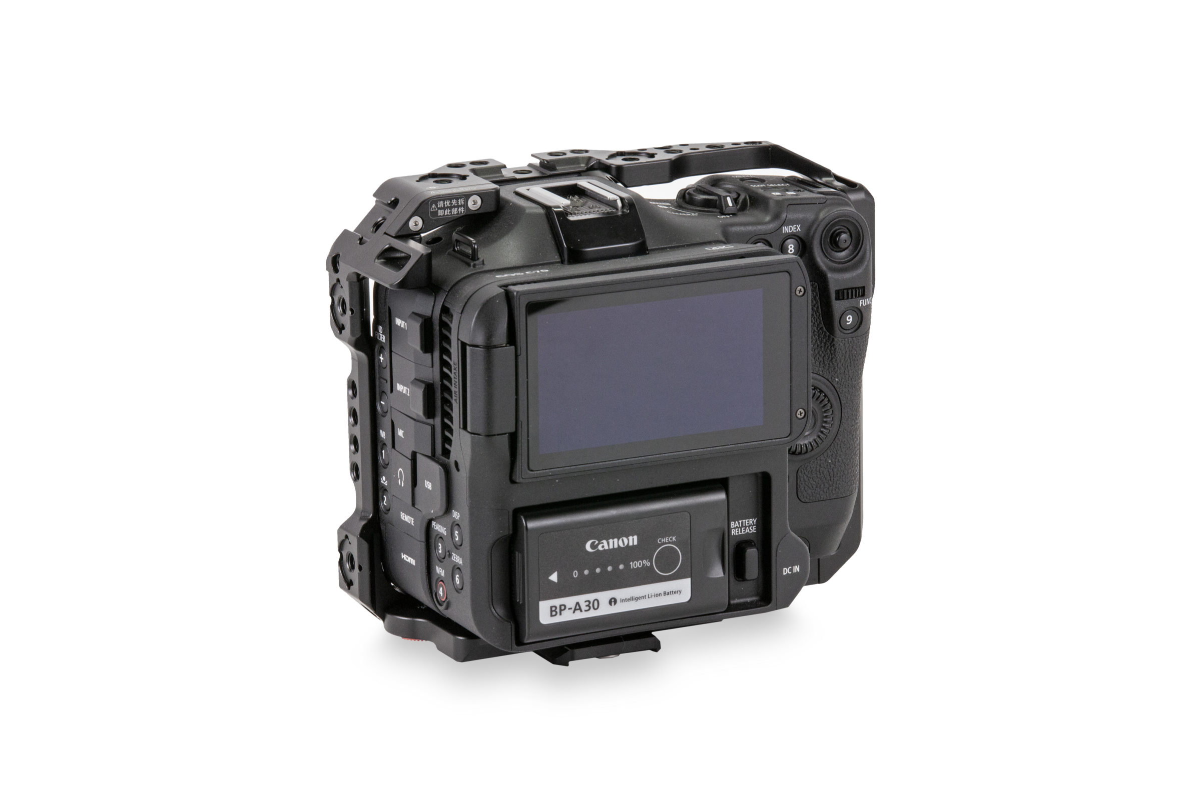 Full Camera Cage for Canon C70 Black Tilta
