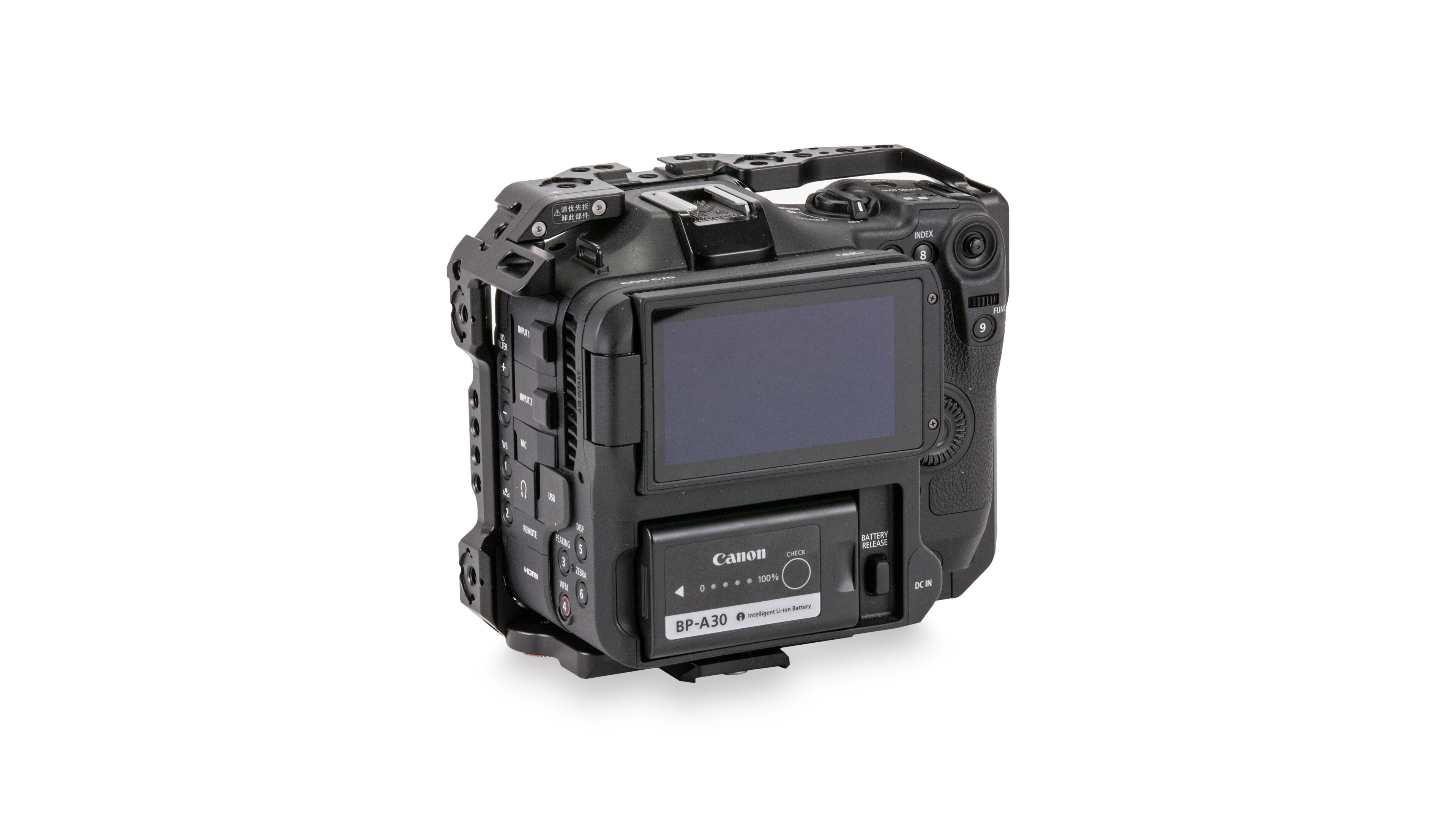 Full Camera Cage for Canon C70 - Black (Open Box) | Tilta