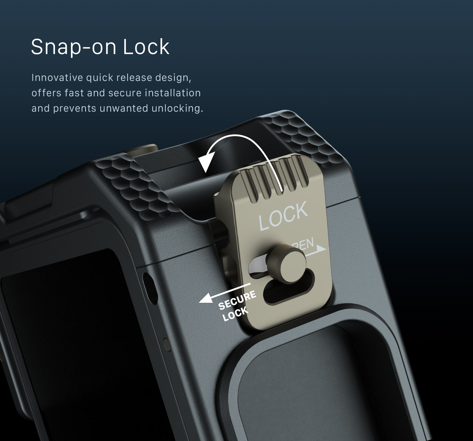 snap on lock