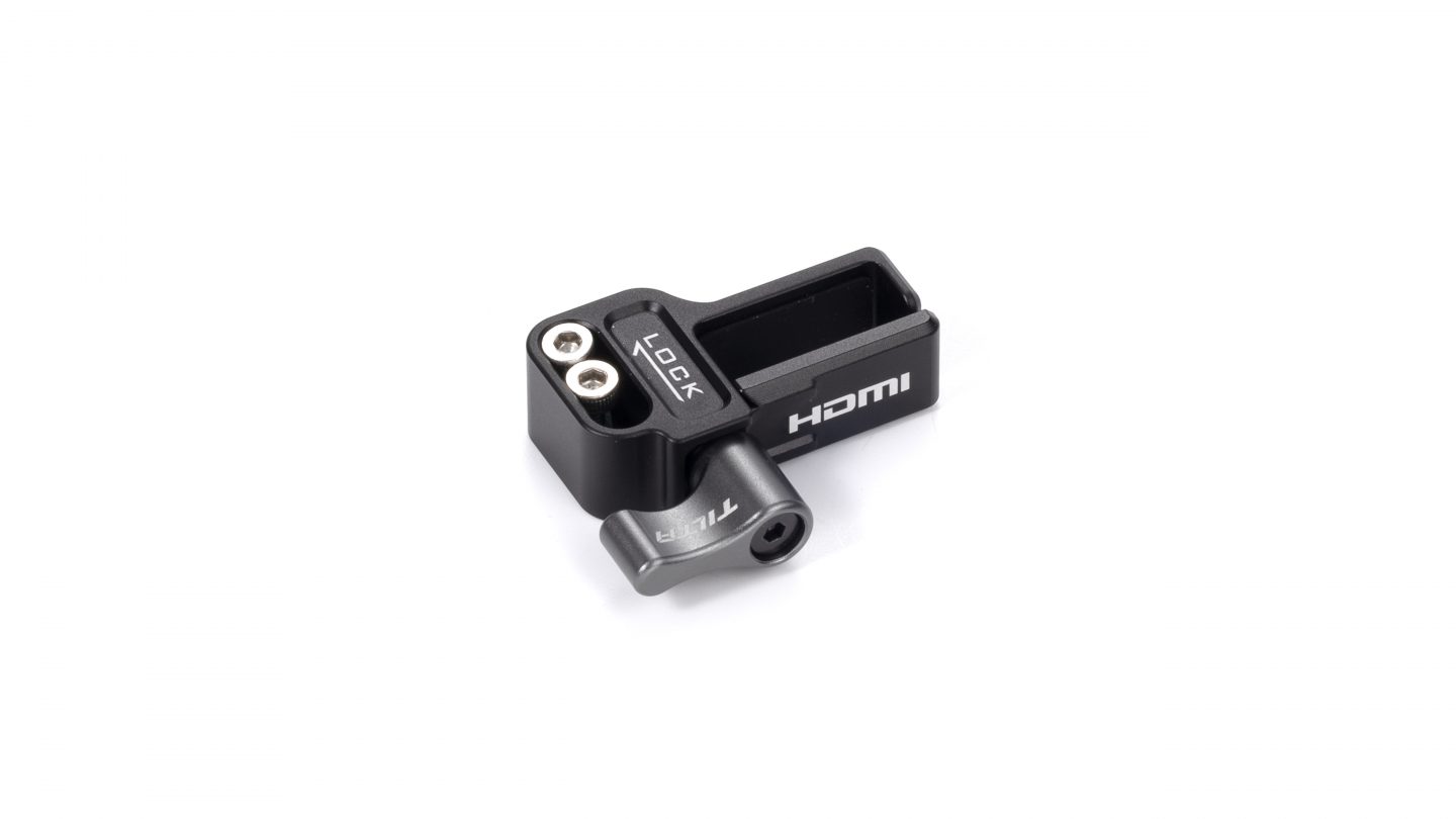 HDMI Clamp Attachment for Panasonic GH6 - Black