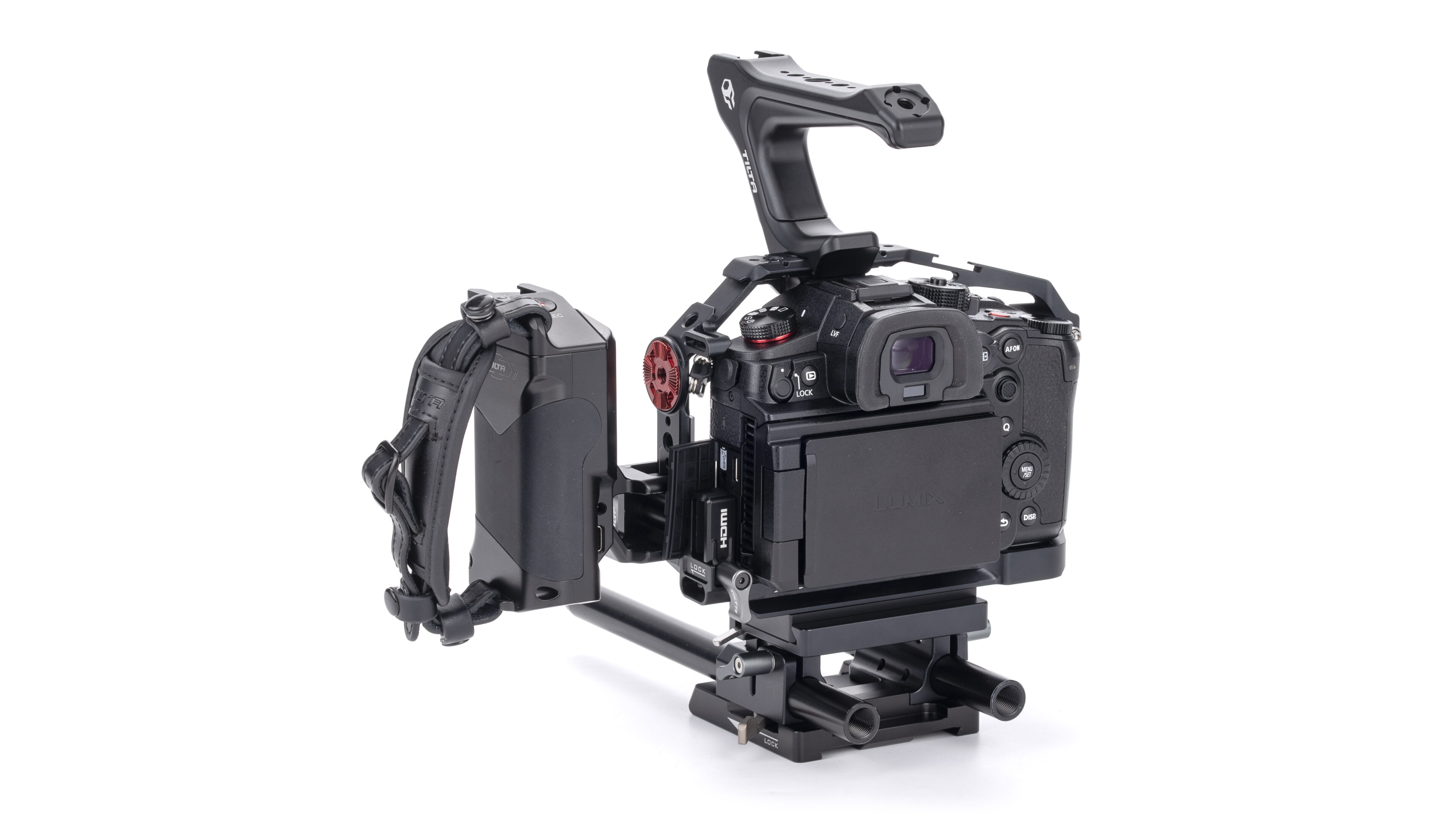 Camera Cage for Panasonic GH7/GH6 Pro Kit - Black | Tilta