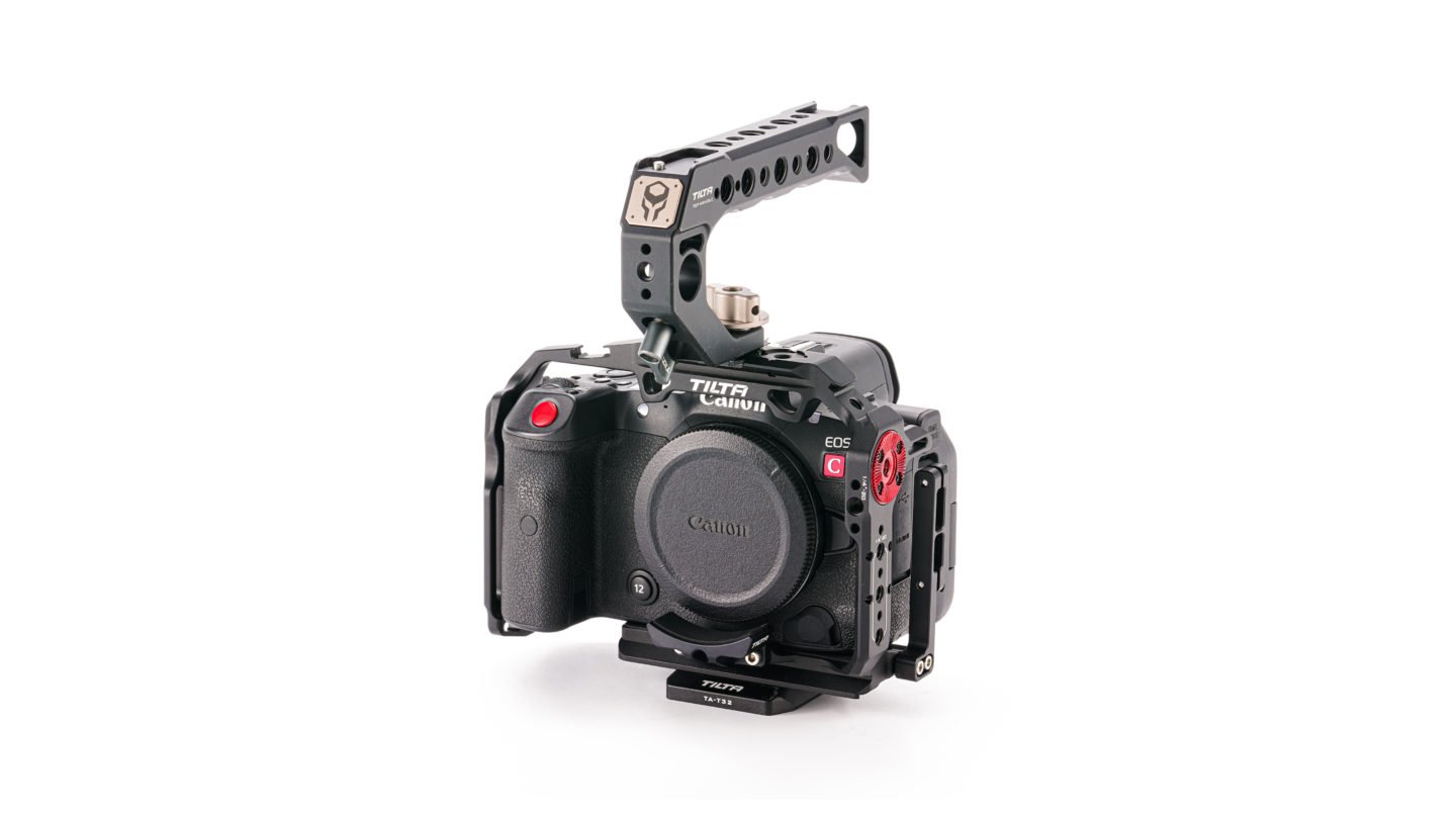 Camera Cage for Canon R5C Basic Kit - Black | Tilta