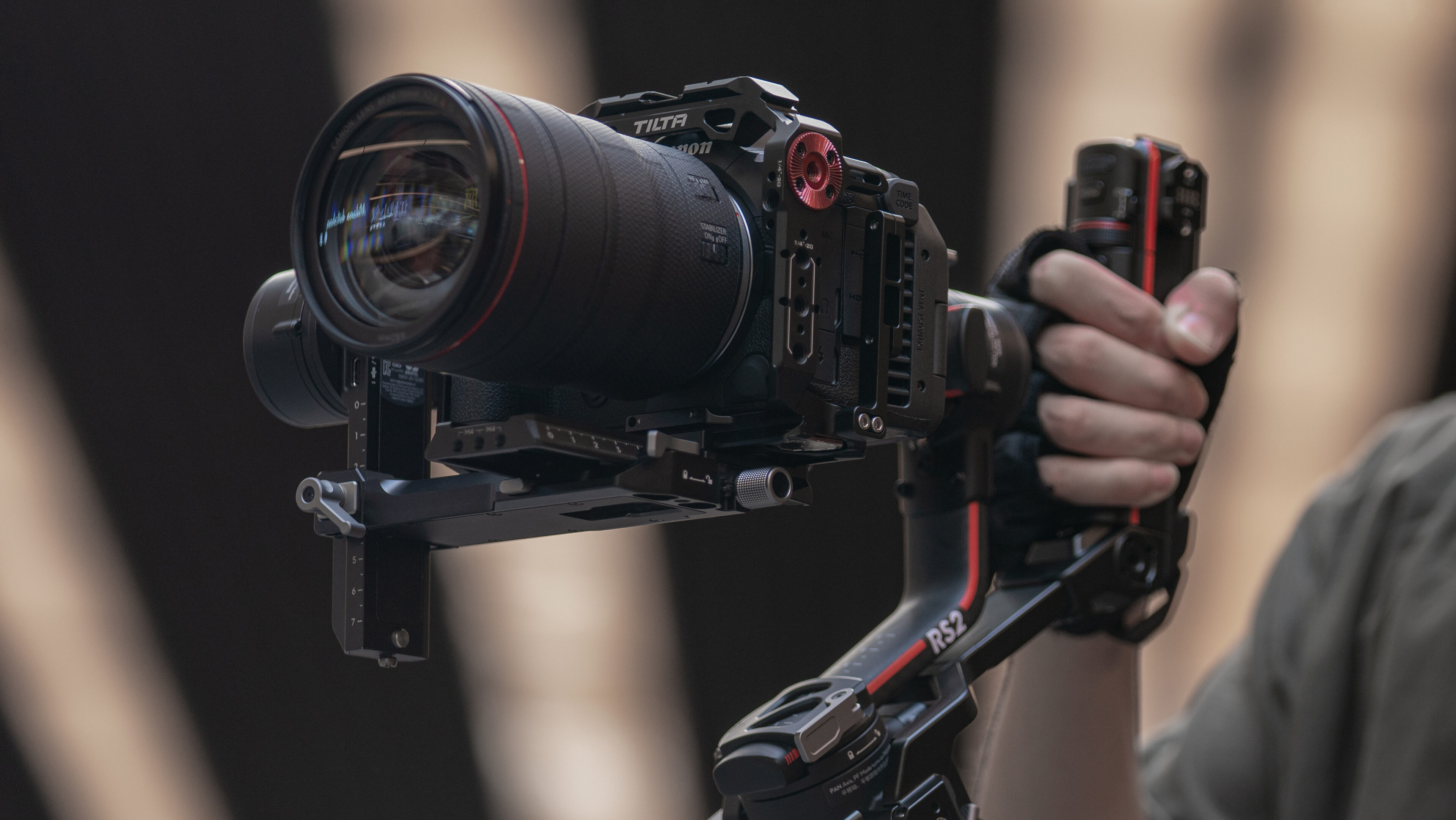 Full Camera Cage for Canon R5C - Black | Tilta