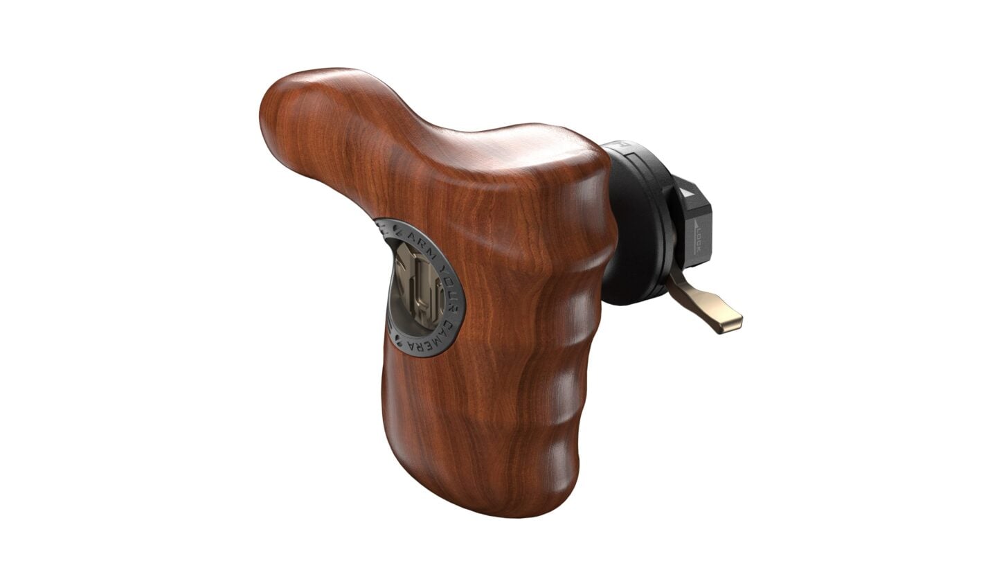 TILTA Holzgriff Left Side Für DJI Ronin 4D - Verstellbarer NATO Rail Grip