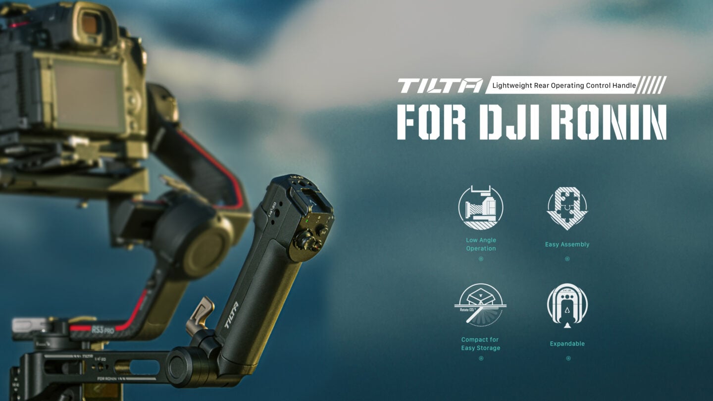 Lightweight Rear Operating Control Handle for DJI Ronin | Tilta