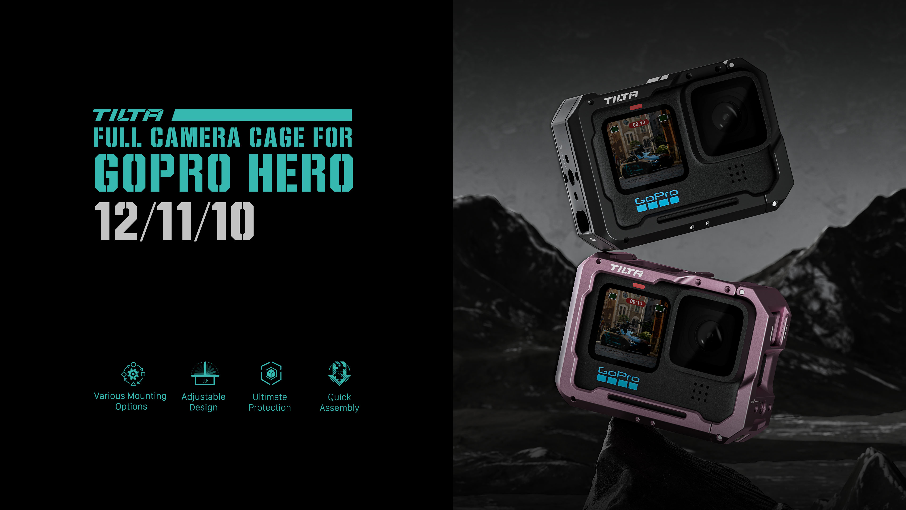 Cage SmallRig pour GoPro Hero 12/11/10/9 Black 3084C - Protection &  Accessoires