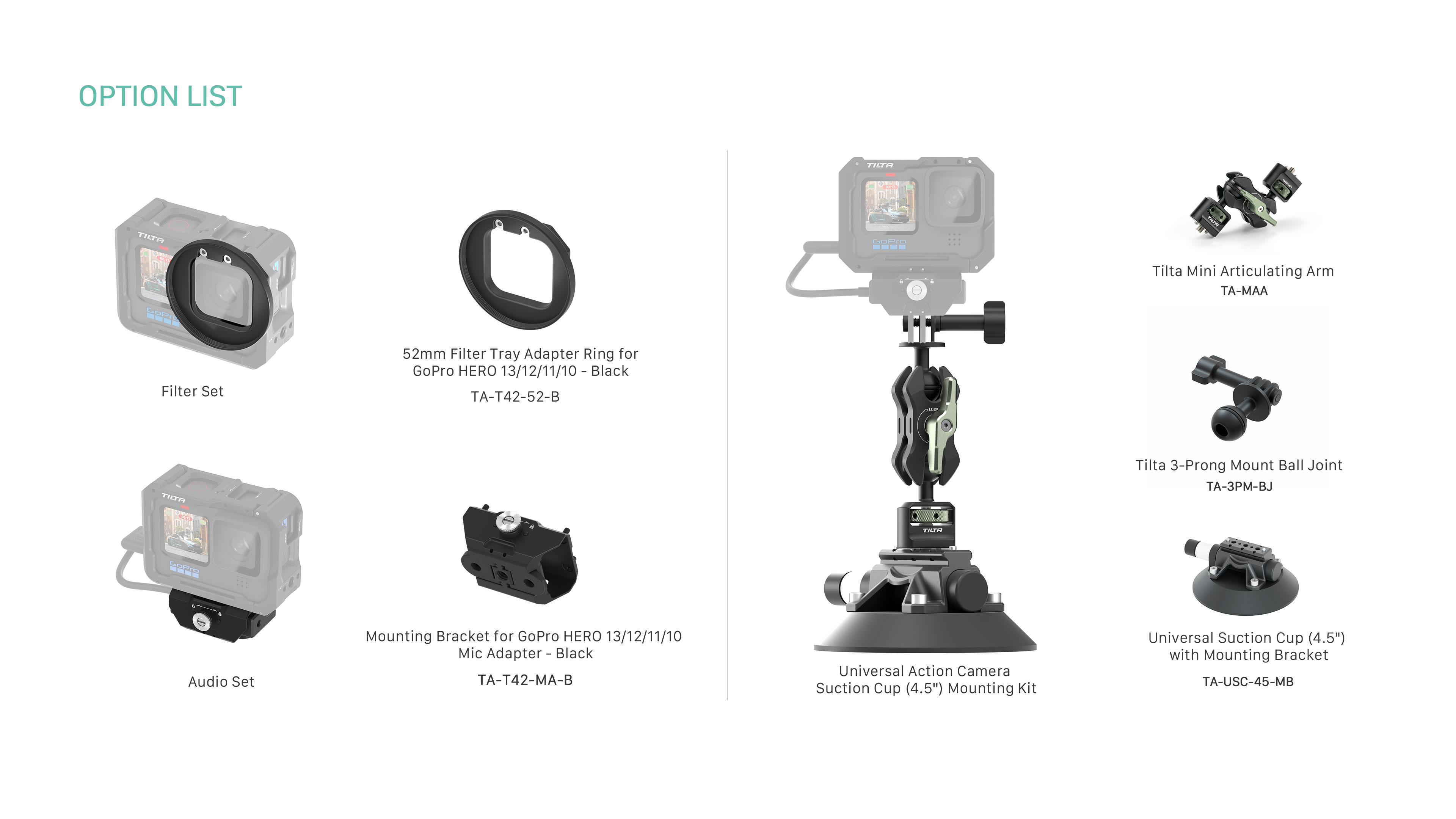 Full Camera Cage for GoPro HERO 13/12/11/10/9 | Tilta