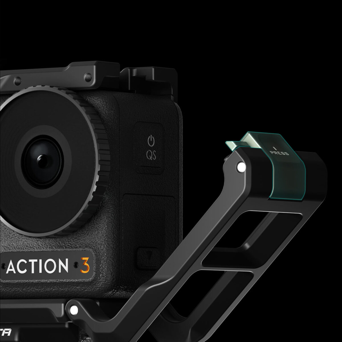 Camera Cage for DJI Osmo Action 3 Basic Kit Tilta