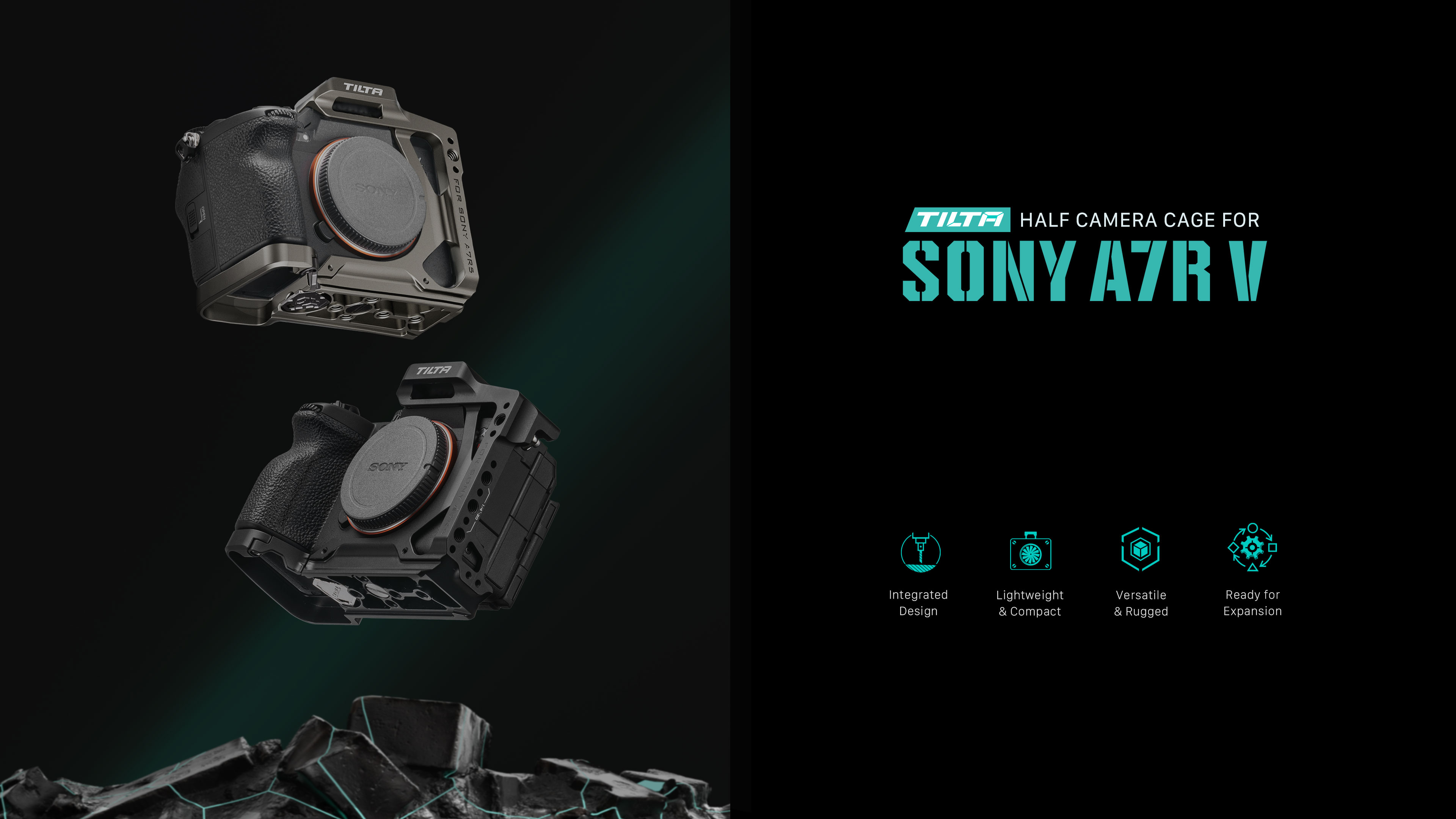 Half Camera Cage for Sony a7R V