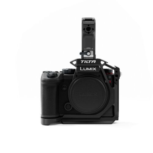 TILTA Half Camera Cage Compatible with Panasonic S5 II and Panasonic S5 IIX with HDMI and USB C Cable Clamp Black TA T50 HCC B