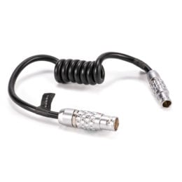 4-Pin Male to 8-Pin Female Coiled Power Cable
