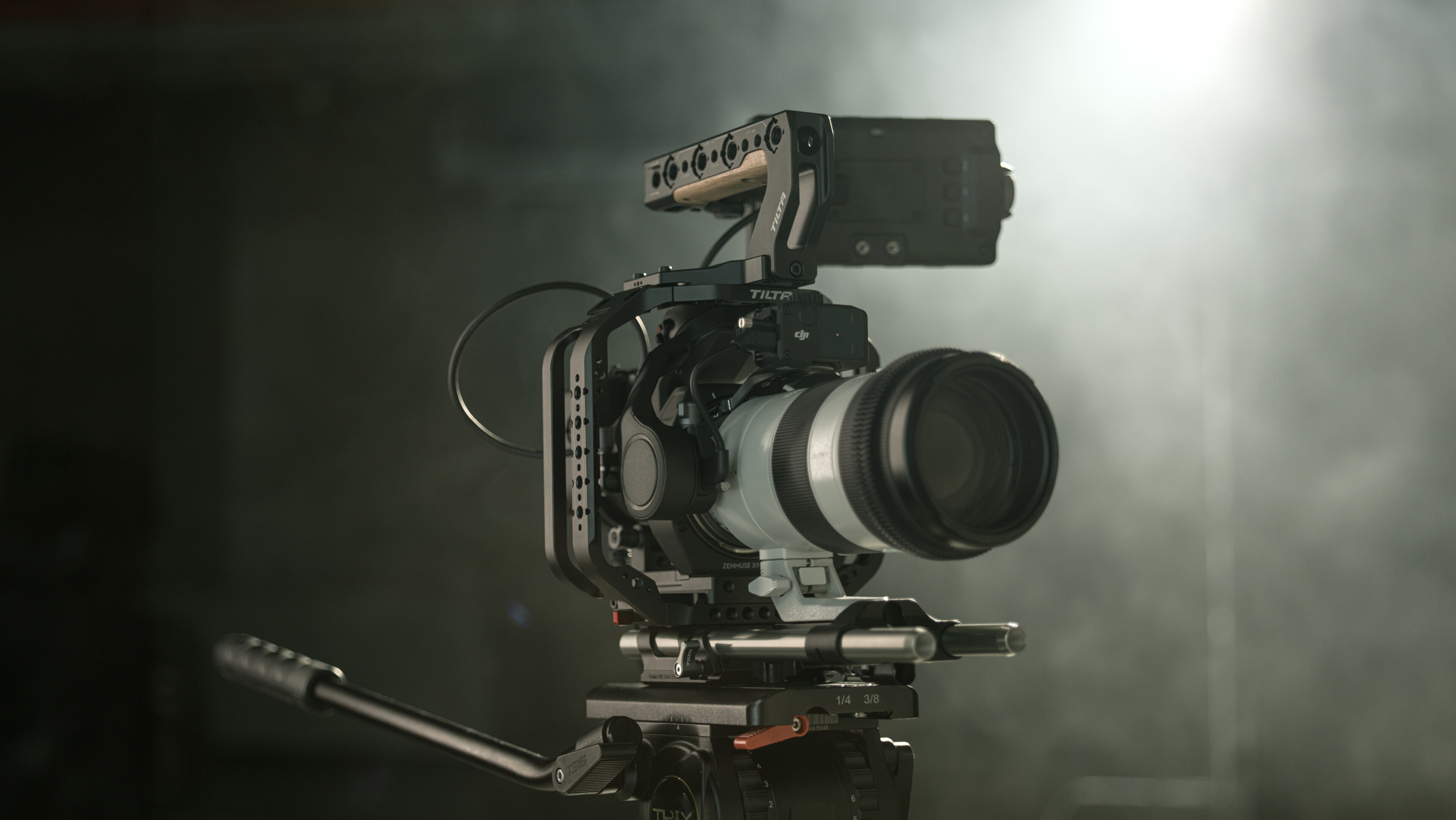 【TIRO】BMPCC4K＋SIGMA Art16-55mm ＋ RODE Camera Cage for DJI Ronin 4D Flex Basic Kit | Tilta