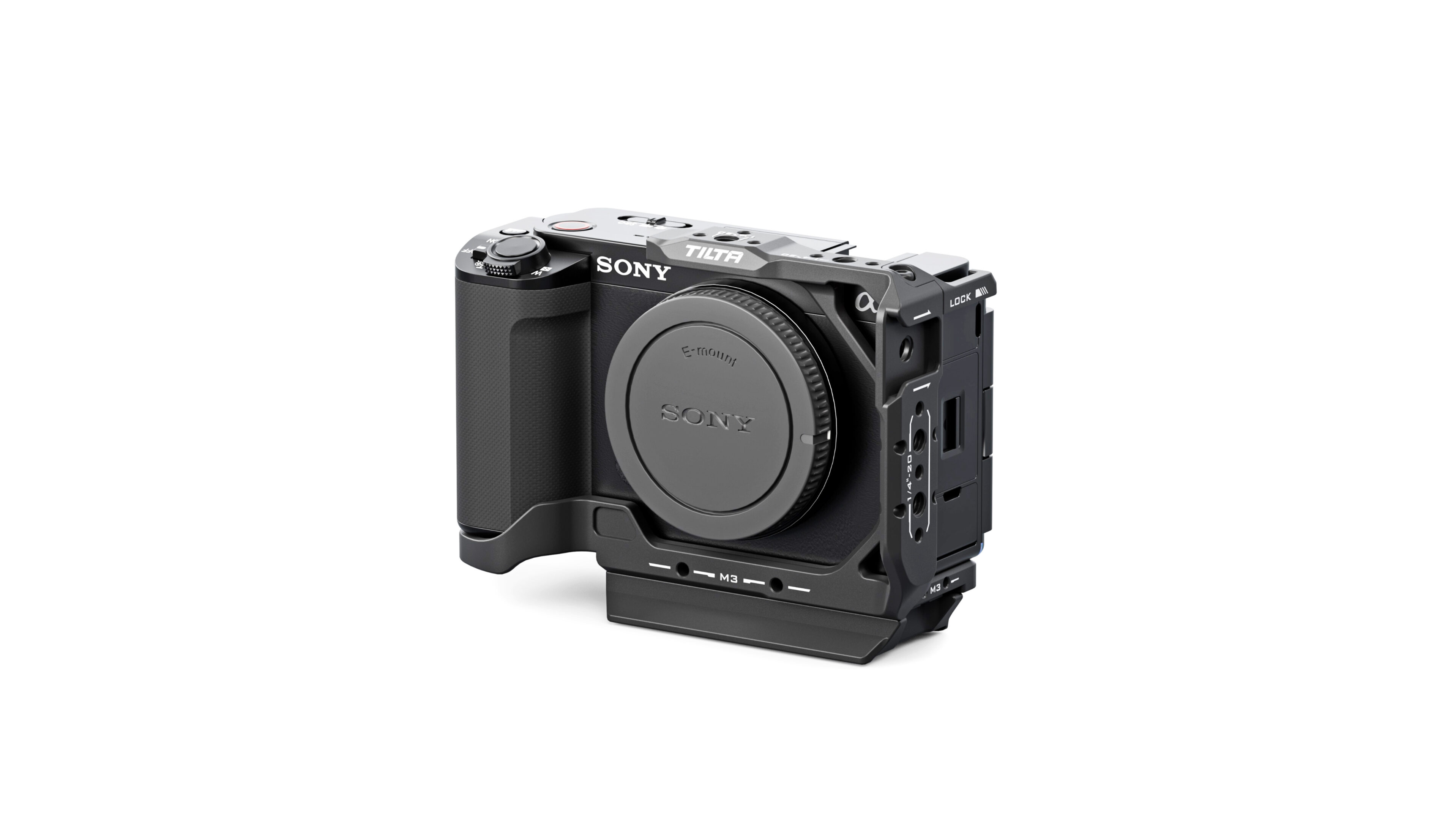 Half Camera Cage for Sony ZV-E1 Black (Open Box) | Tilta