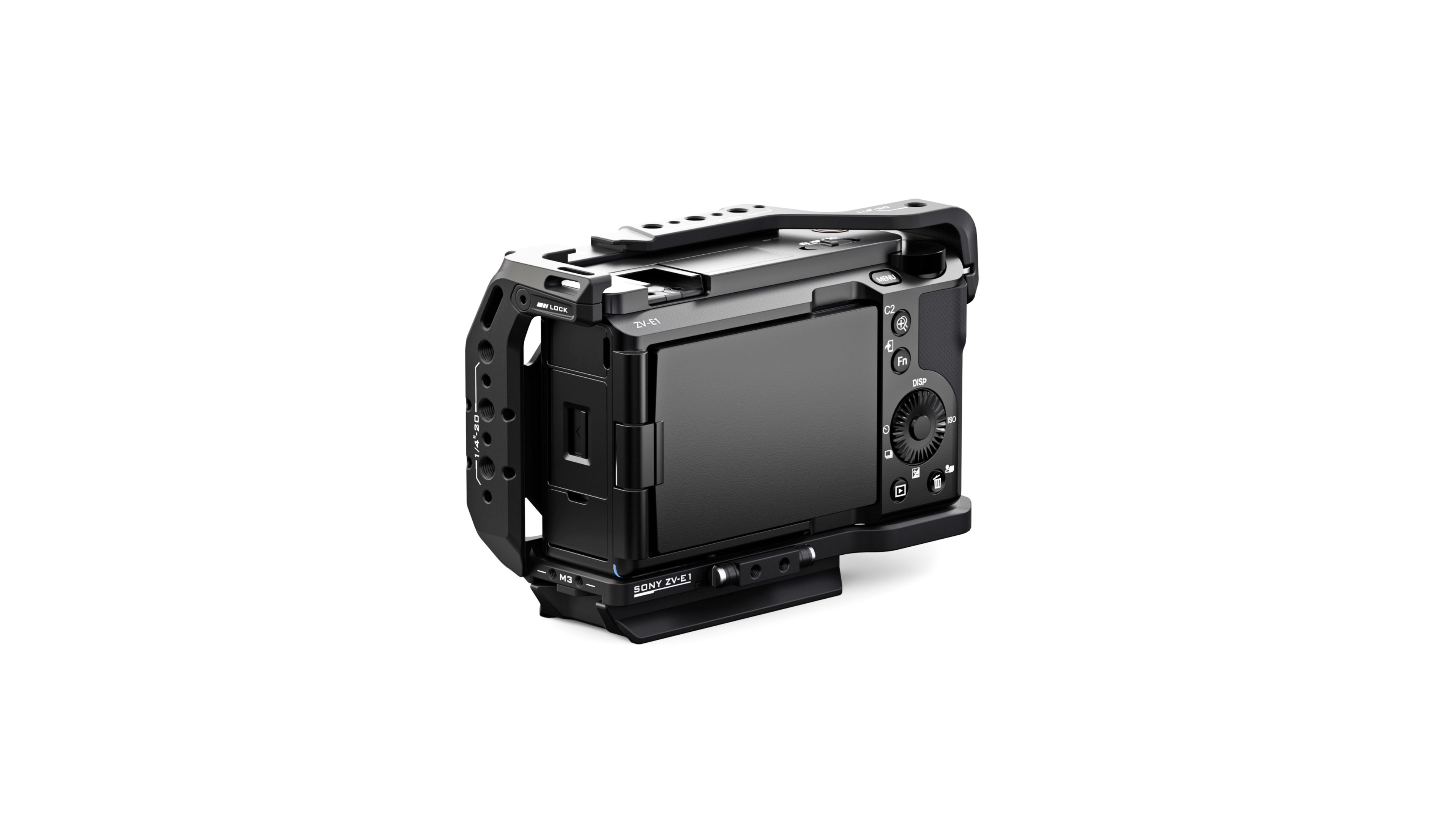 Full Camera Cage for Sony ZV-E1 Black (Open Box) | Tilta