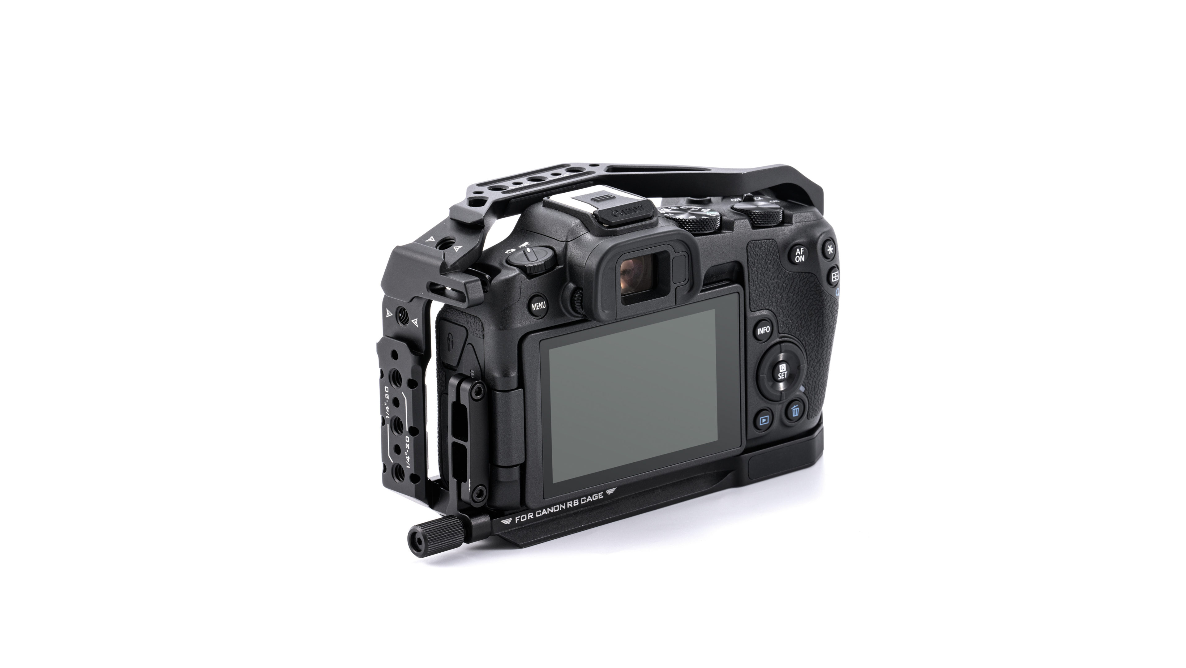 Full Camera Cage for Canon R8 - Black (Open Box)