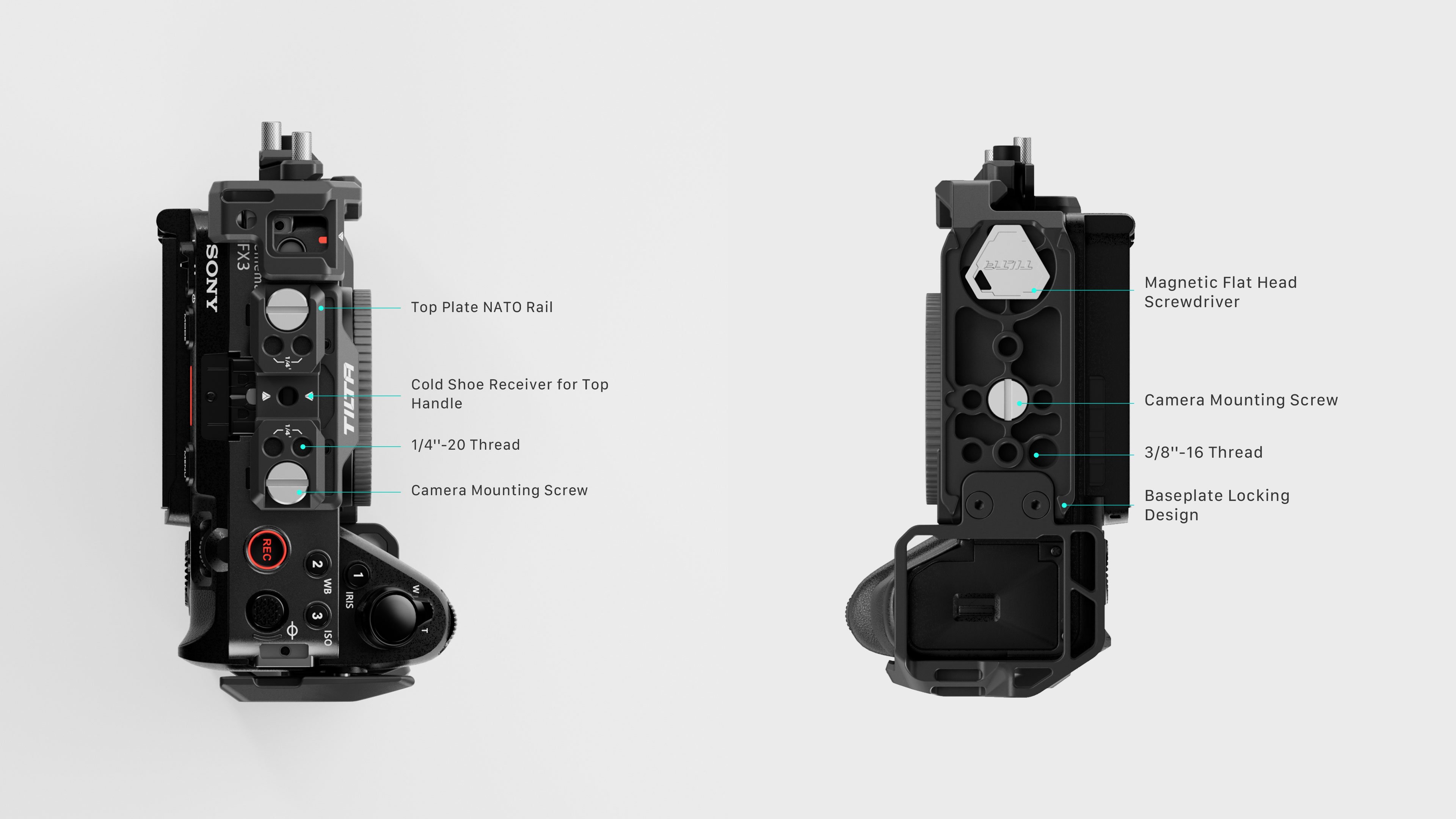 Camera Cage for Sony FX3/FX30 V2 Pro Kit