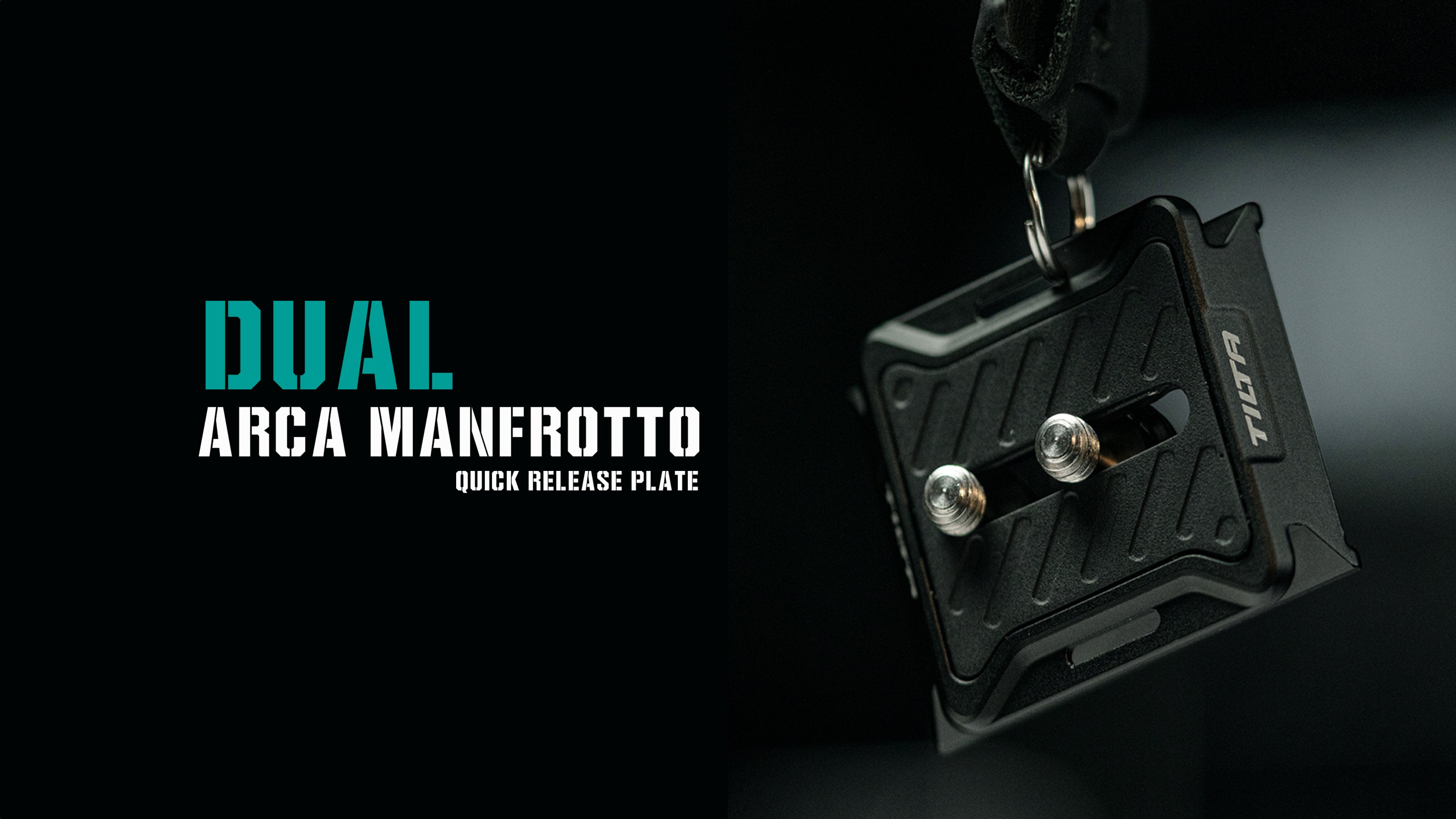 Tilta ARCA Manfrotto Dual Quick Release Plate - Black