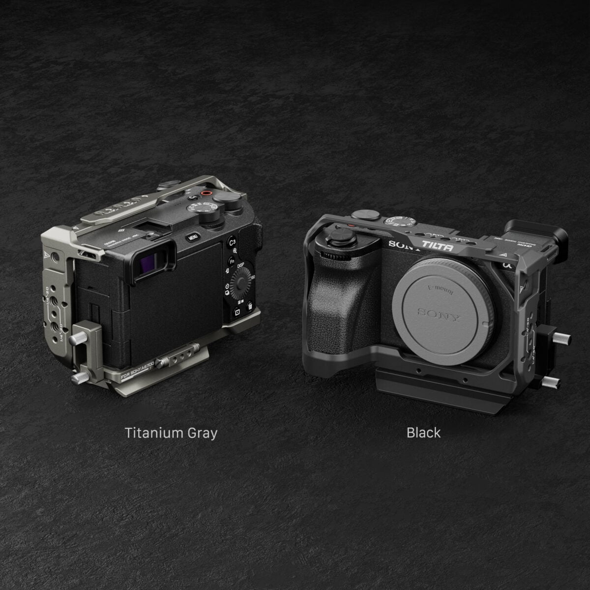 Cage Complète TILTA Pour Sony A6700 - Plaque ARCA, Pince Câble HDMI - Noir, Compatible Accessoires Et Refroidissement