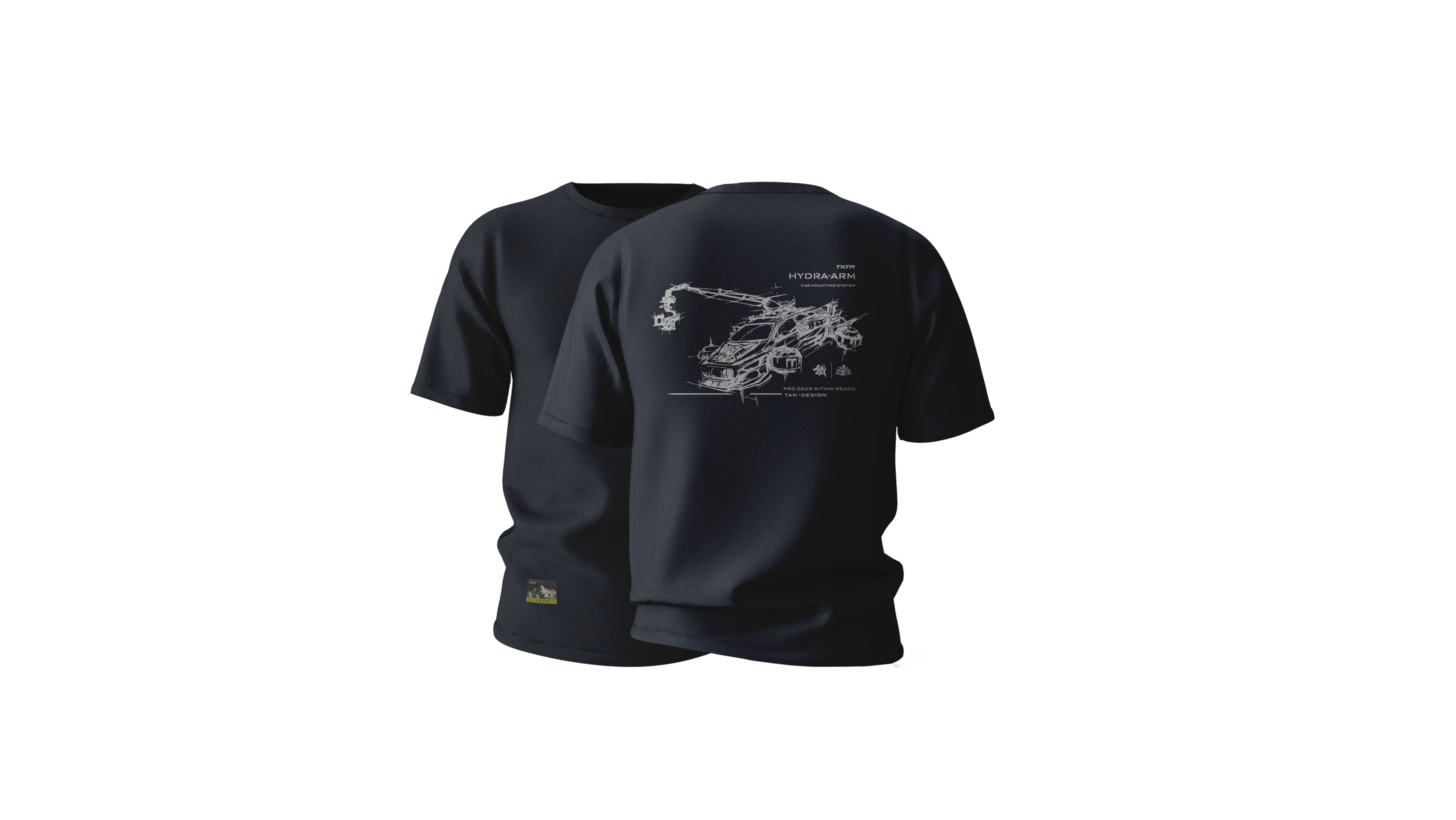 【CPGN STUDIO】Futuristic Short Sleeve T-shirt （TT-HAS-SG）宽松款-雪灰-