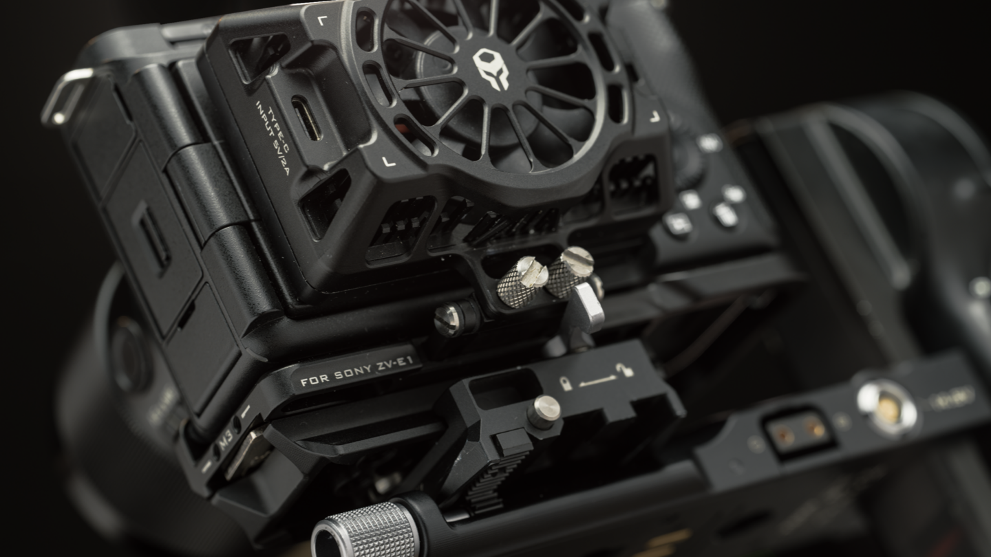Arca Baseplate for Sony ZV-E1 - Black | Tilta