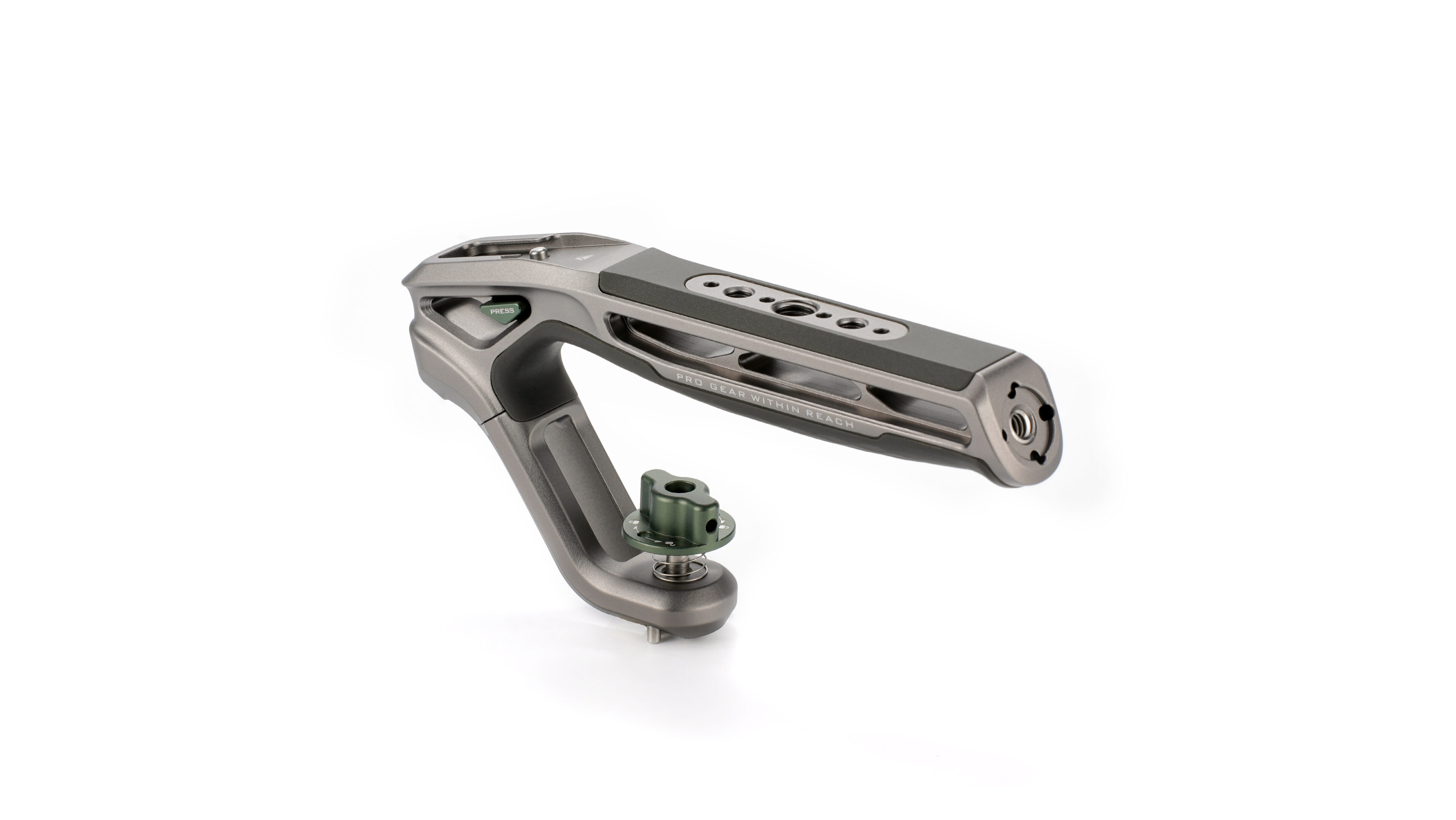 Tilta Xeno Top Handle Titanium Gray 1/4″-20 with Locating Pins
