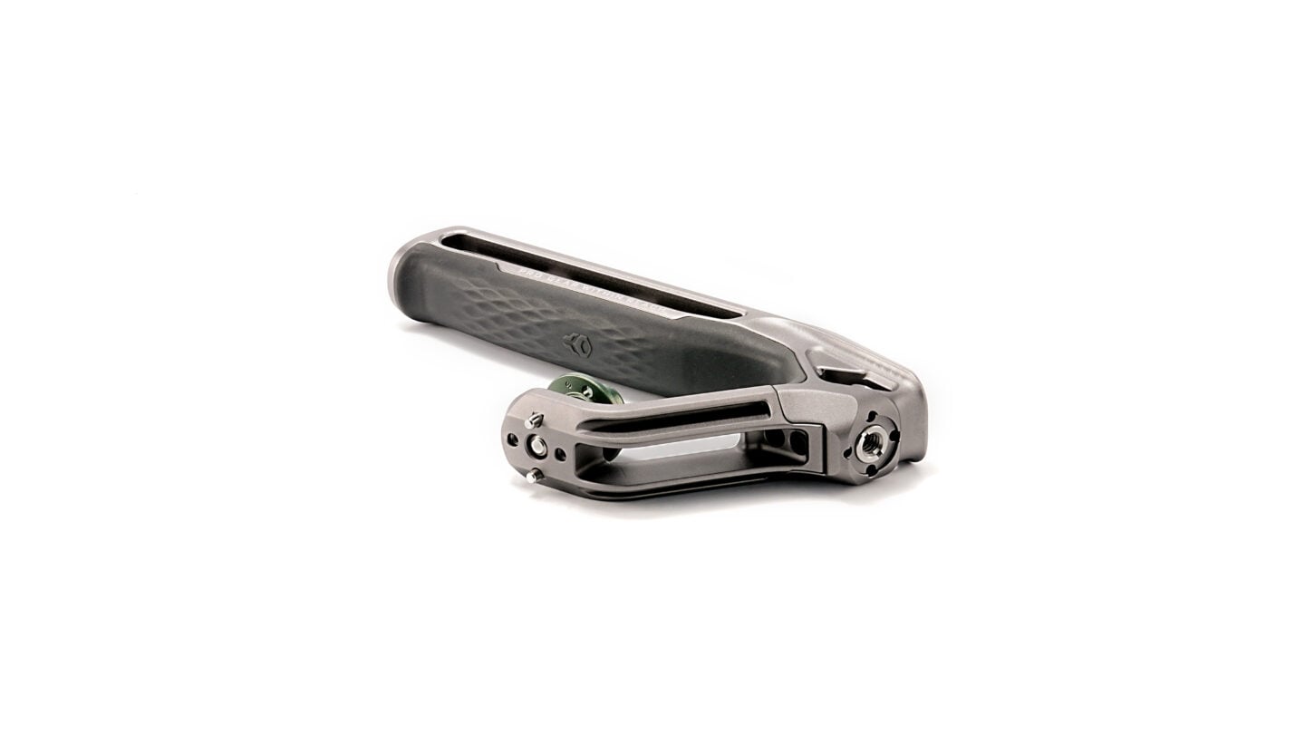 Tilta Xeno Top Handle Titanium Gray 1/4″-20 with Locating Pins