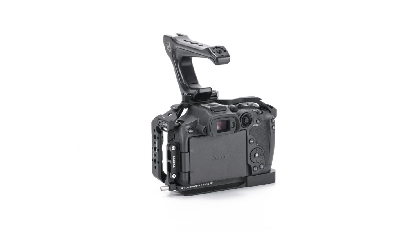 Camera Cage for Canon R7 Lightweight Kit - Black | Tilta Camera Cage for Canon R7 Lightweight Kit - Black | Tilta