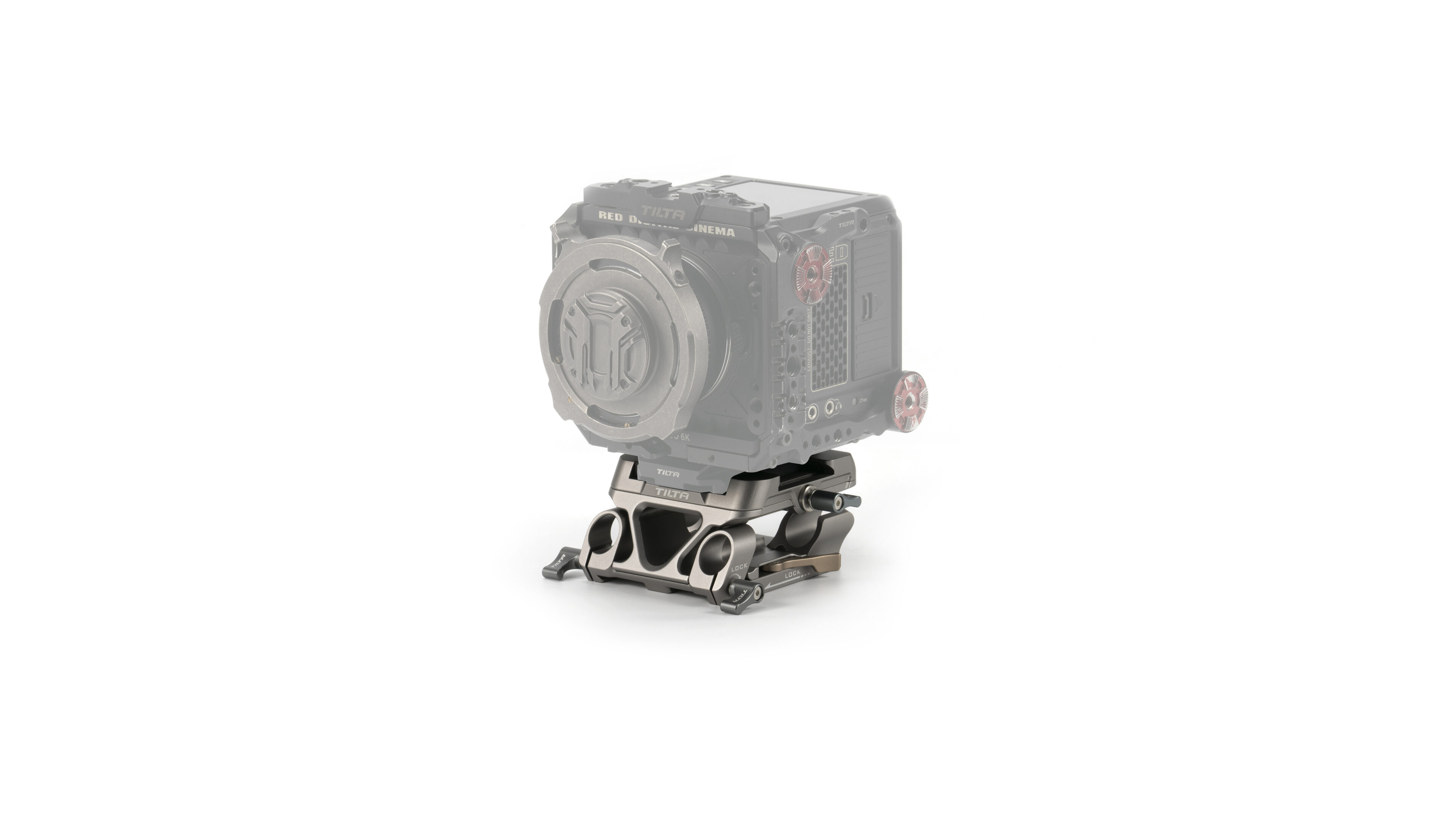 Tilta 15mm LWS Arca Manfrotto Dual Baseplate - Titanium Gray (Open