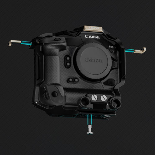 Full Camera Cage for Canon R3 - Black