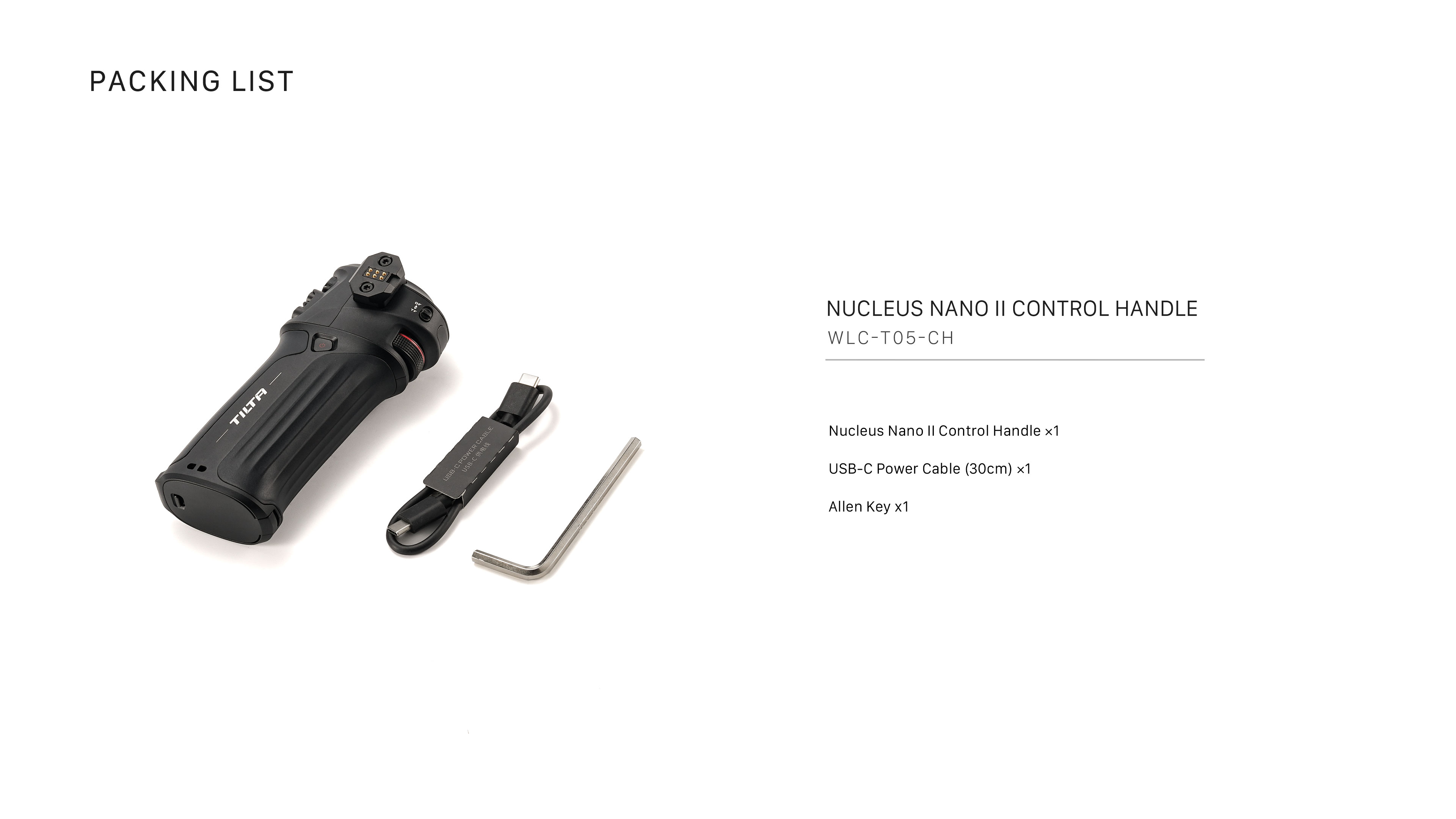 Nucleus Nano II Control Handle