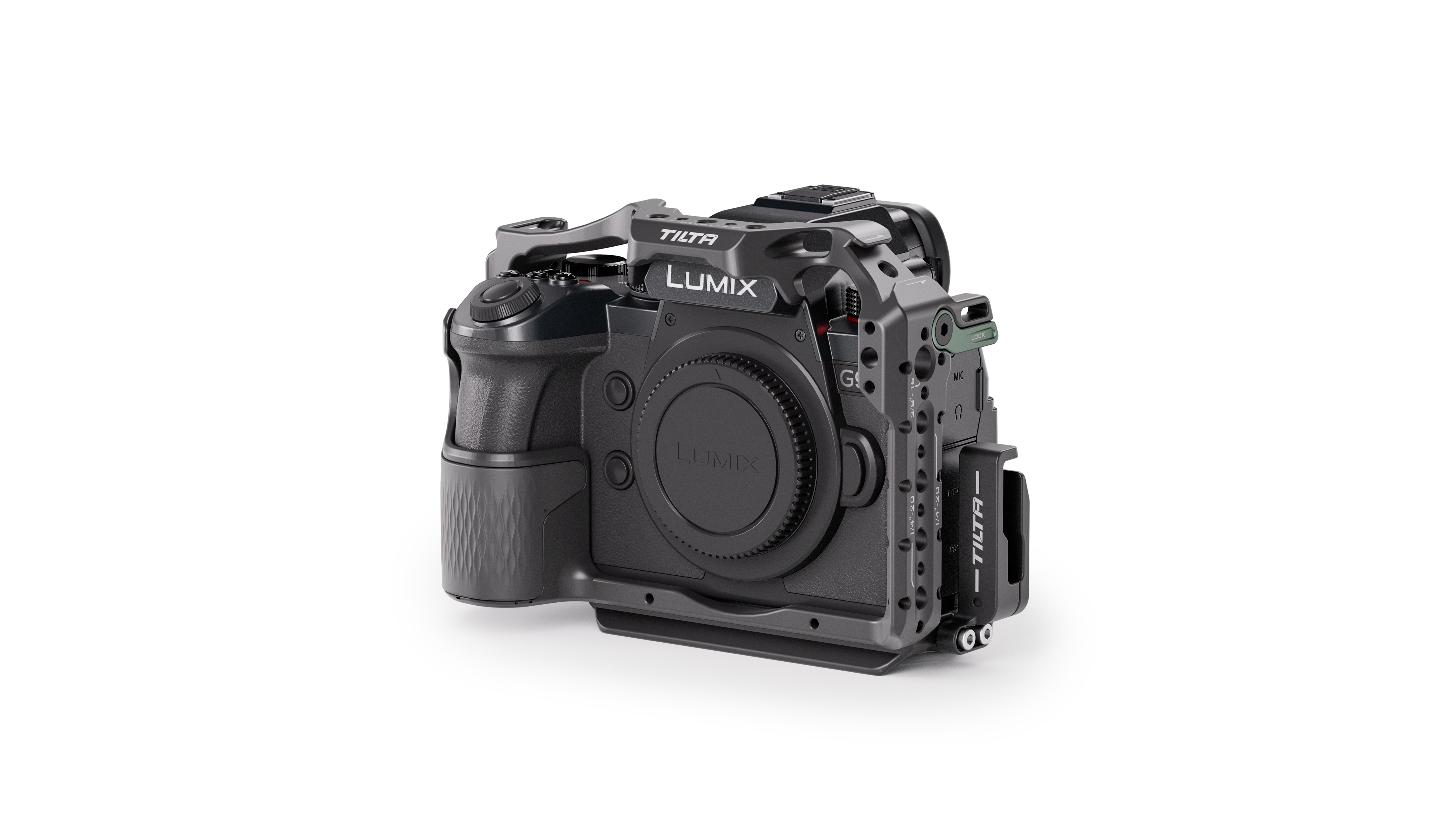 Full Camera Cage for Panasonic G9 II - Black (Open Box) | Tilta