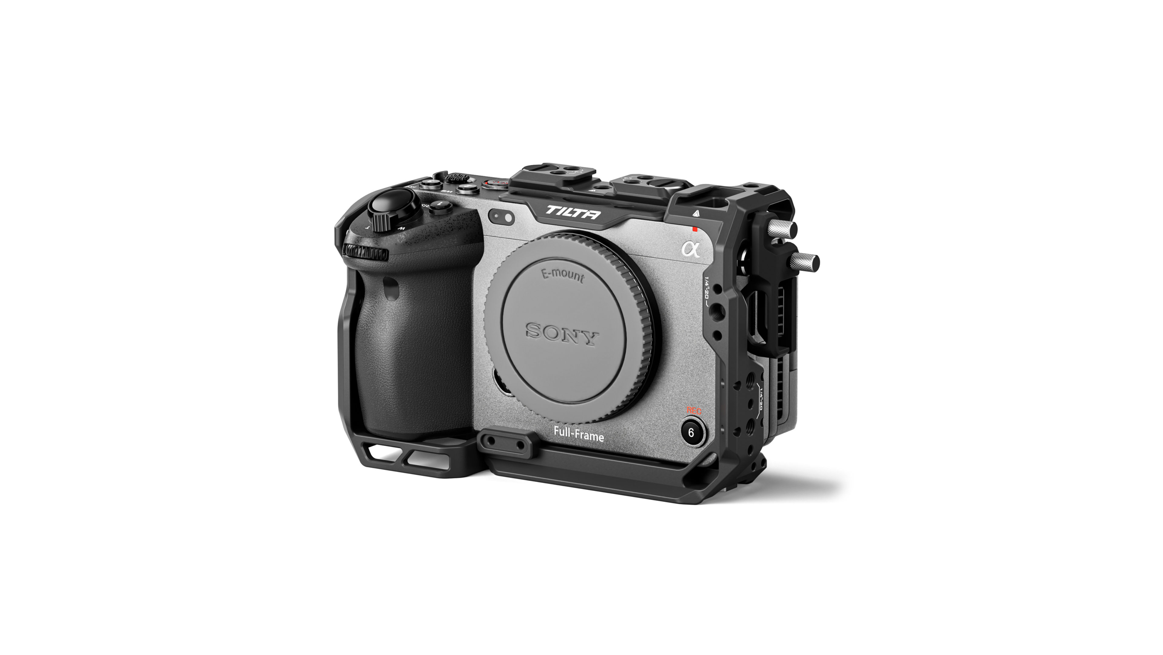 Full Camera Cage for Sony FX3/FX30 V2 Titanium Gray (Open Box) | Tilta