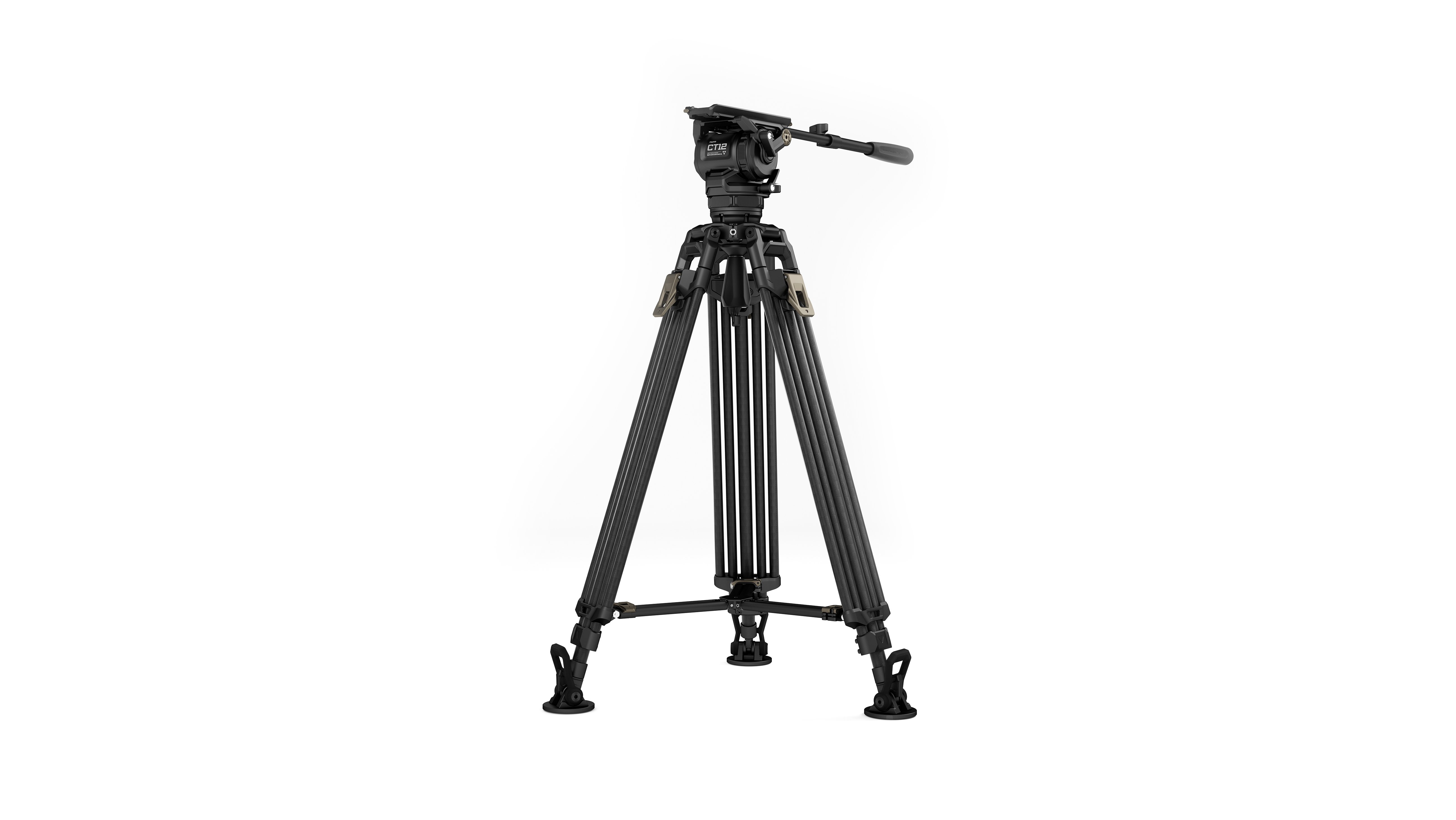 Tilta CT12 75mm Cine Fluid Head with 2-Stage One Touch Carbon 