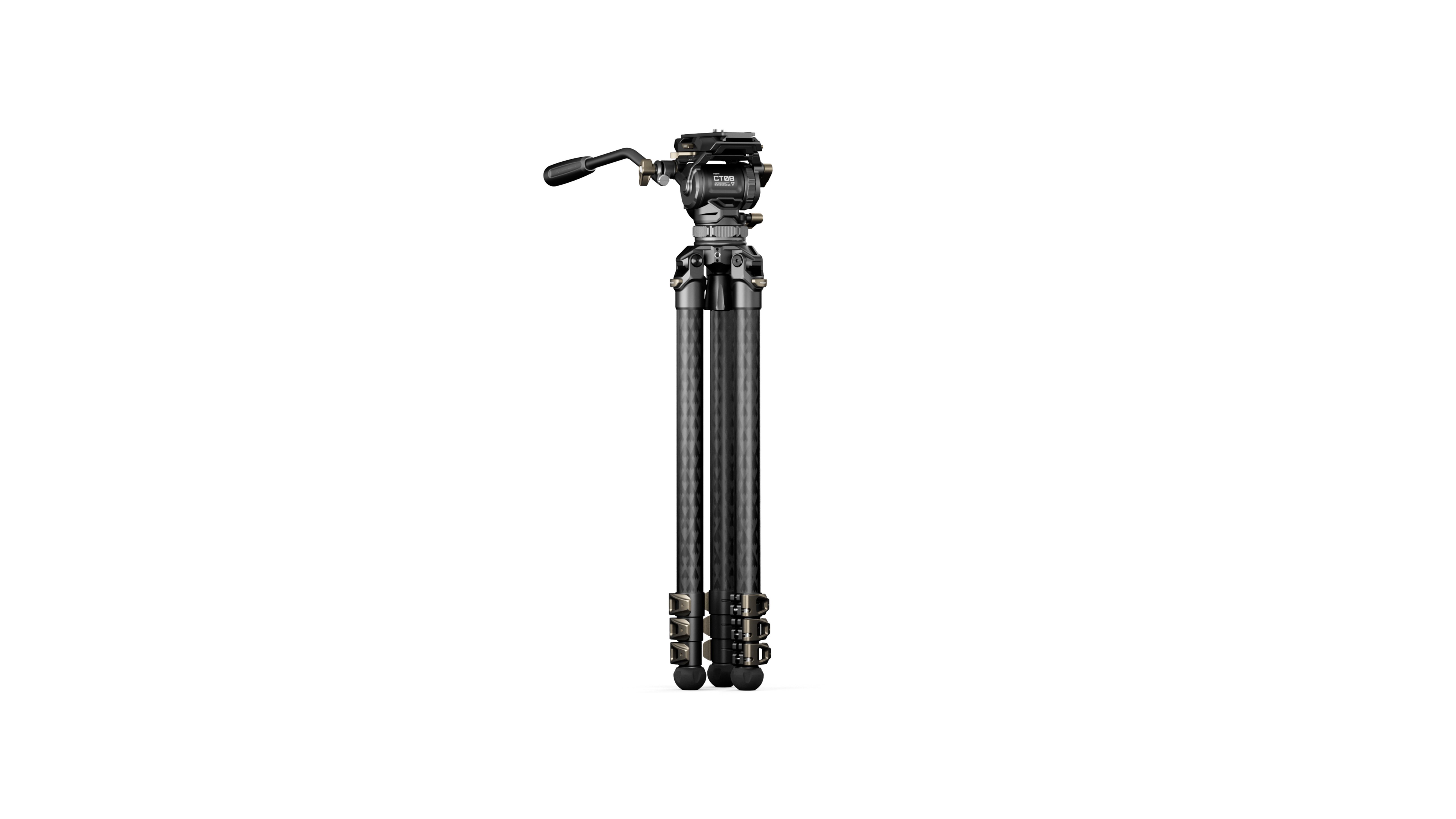 TILTA 鐵頭 CT08 75mm Cine Fluid Head with 3-Stage Carbon Fiber Tripod Legs (8kg) 圖 4