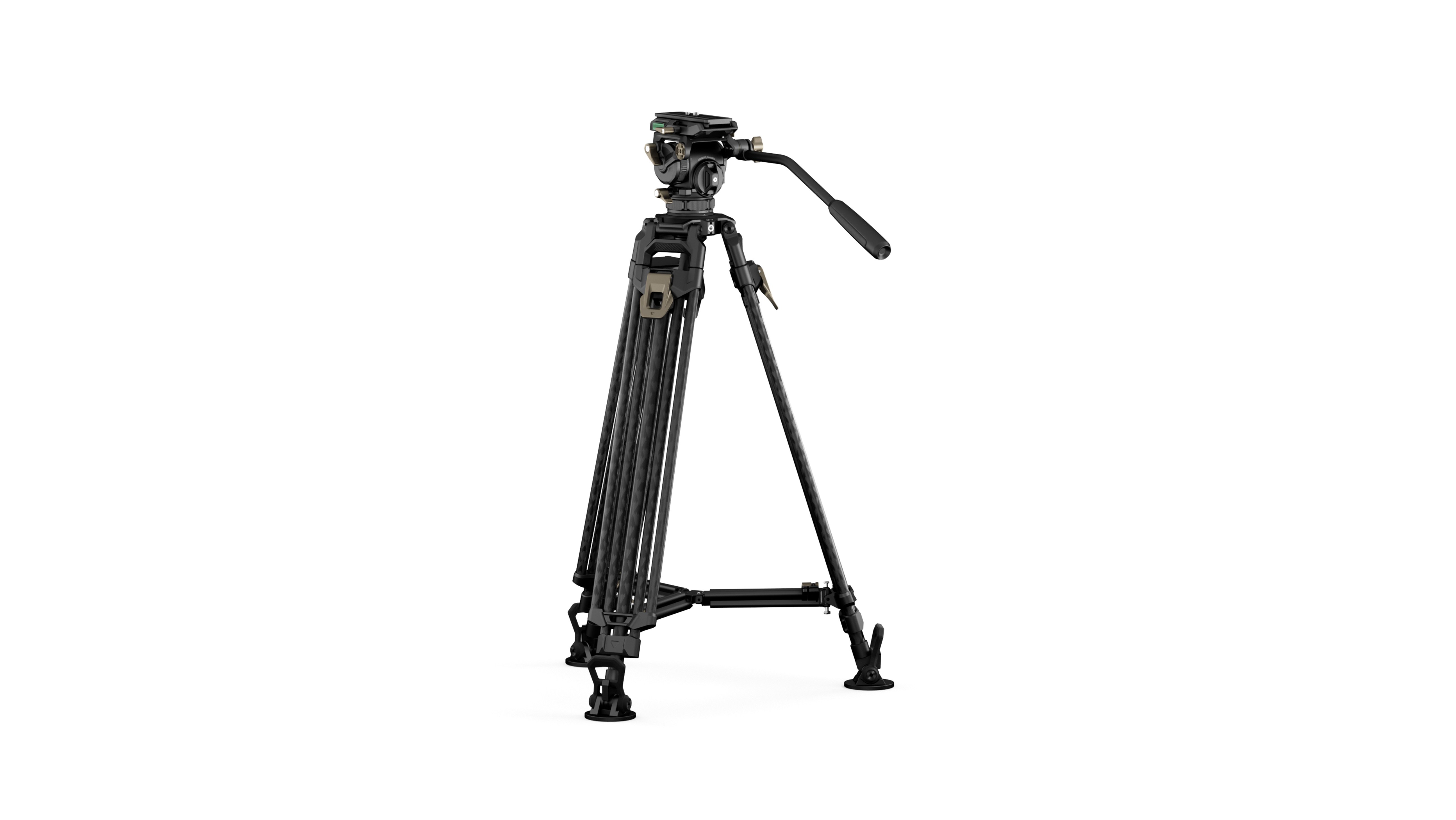 TILTA 鐵頭 CT08A 75mm Cine Fluid Head with 2-Stage One Touch Carbon Fiber Tripod Legs (8kg) 圖 2